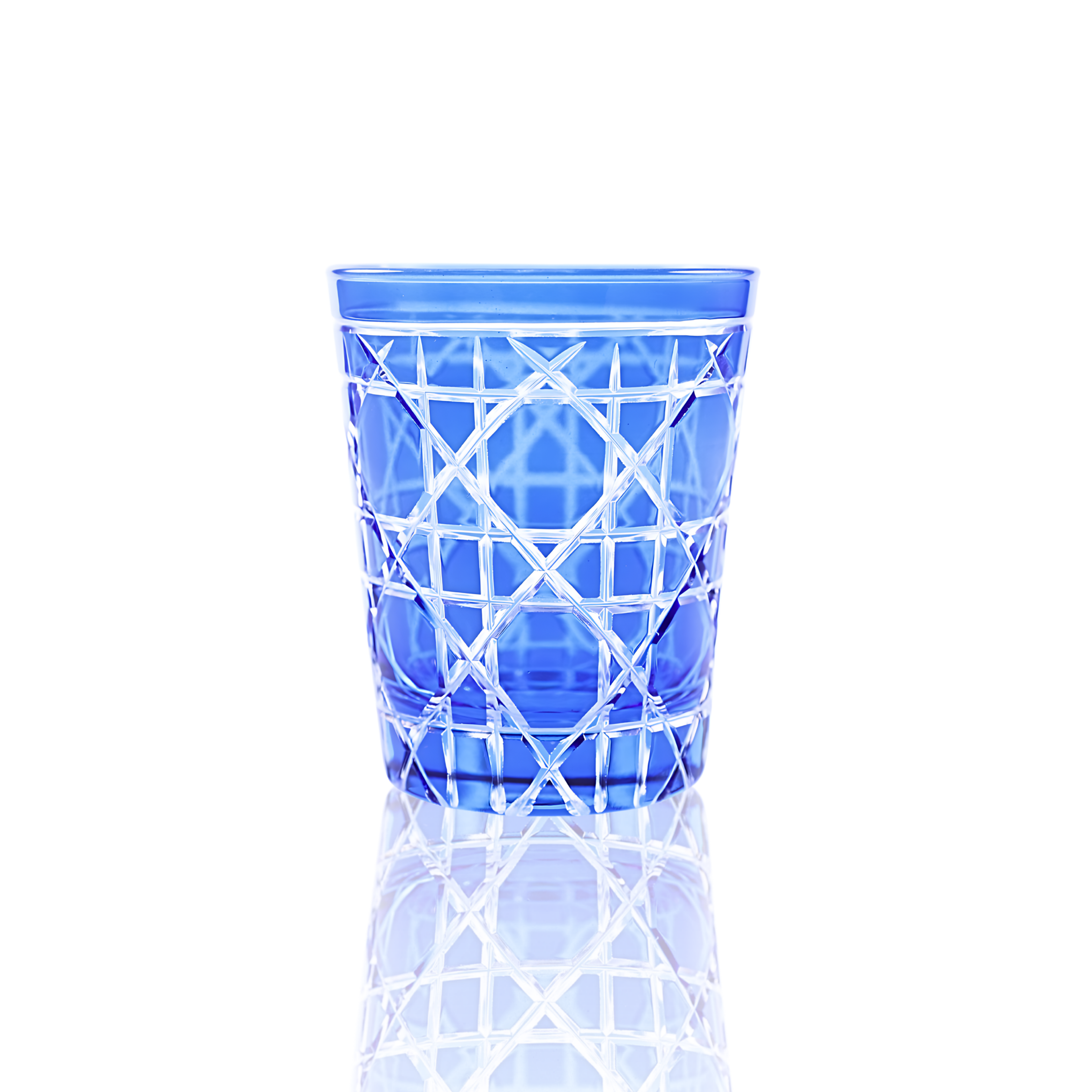 Gloria Cut Crystal Tumblers - Set Of 2 - Margerie Crystal USA