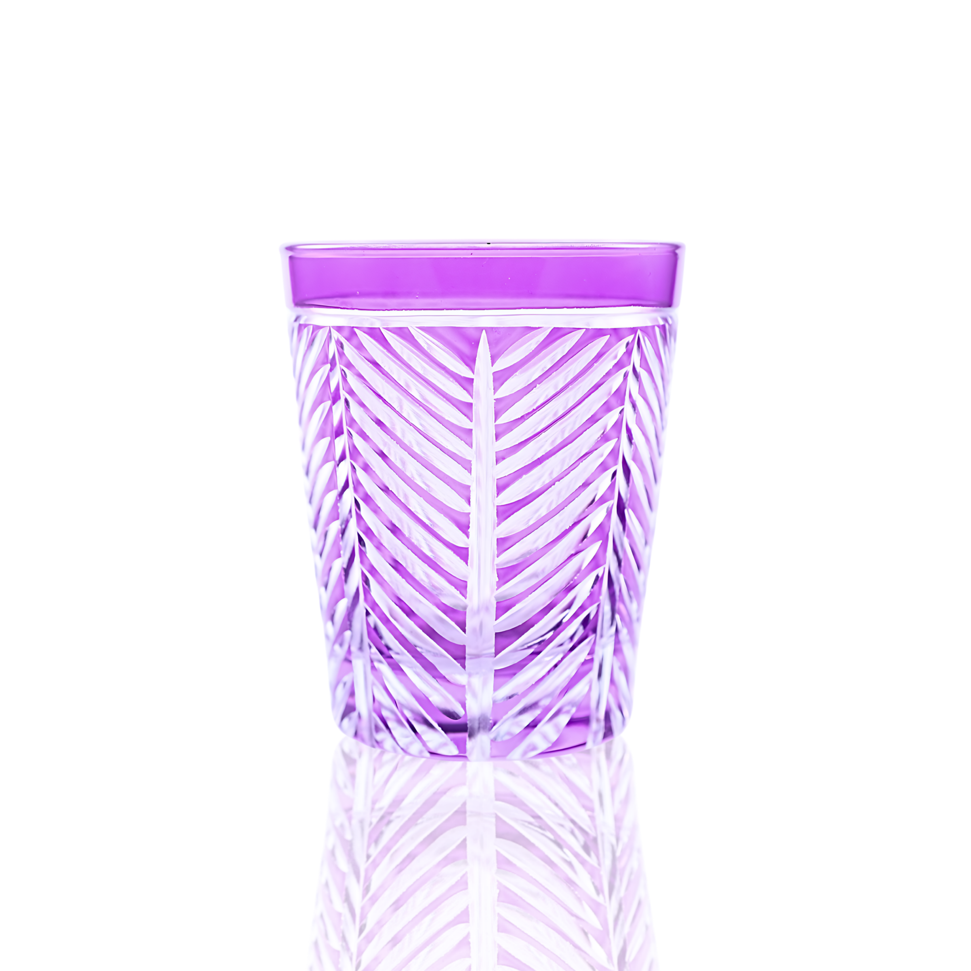 Lanza Cut Crystal Tumblers - Set Of 2 - Margerie Crystal USA