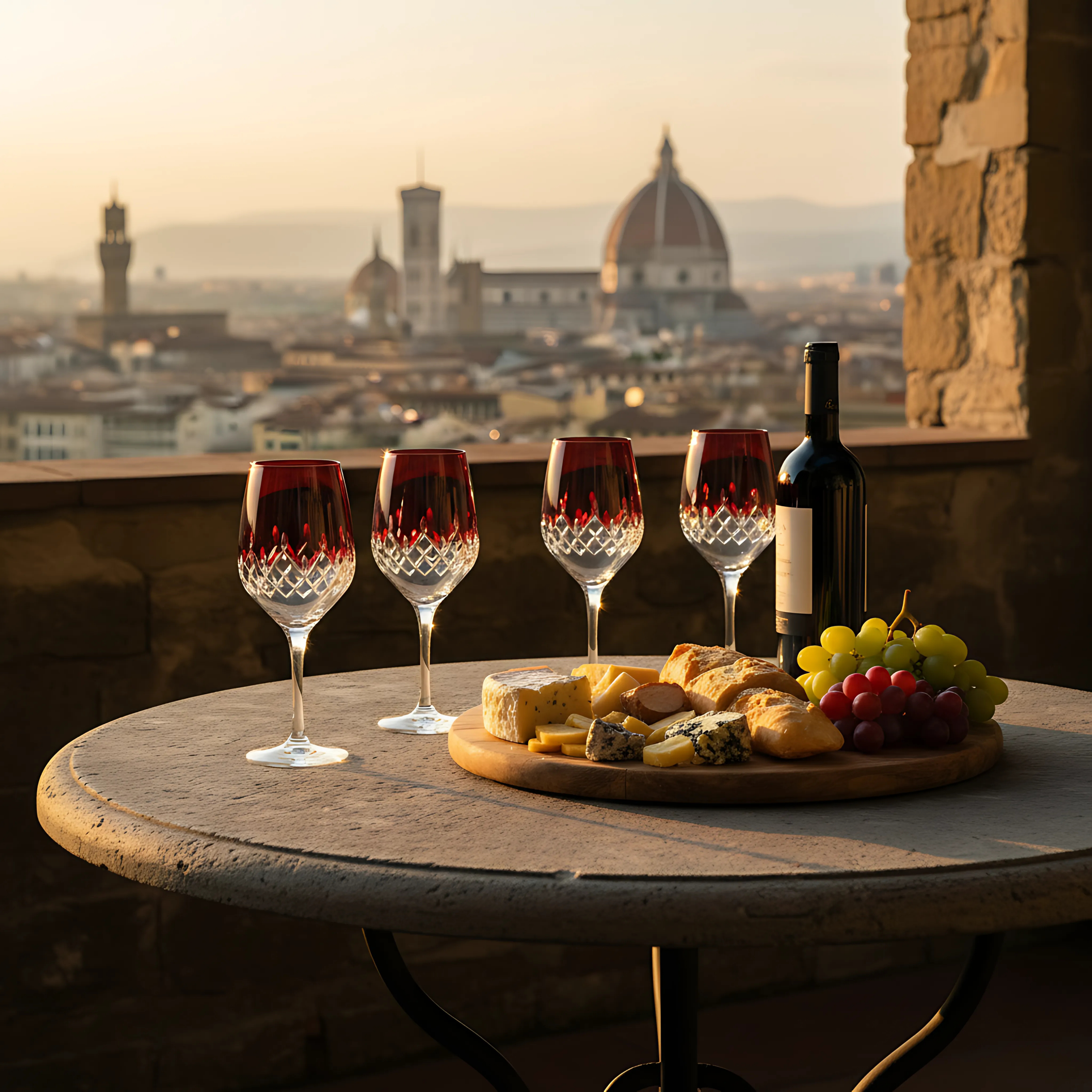 Aria Wine Glass - Set Of 2 - Margerie Crystal USA