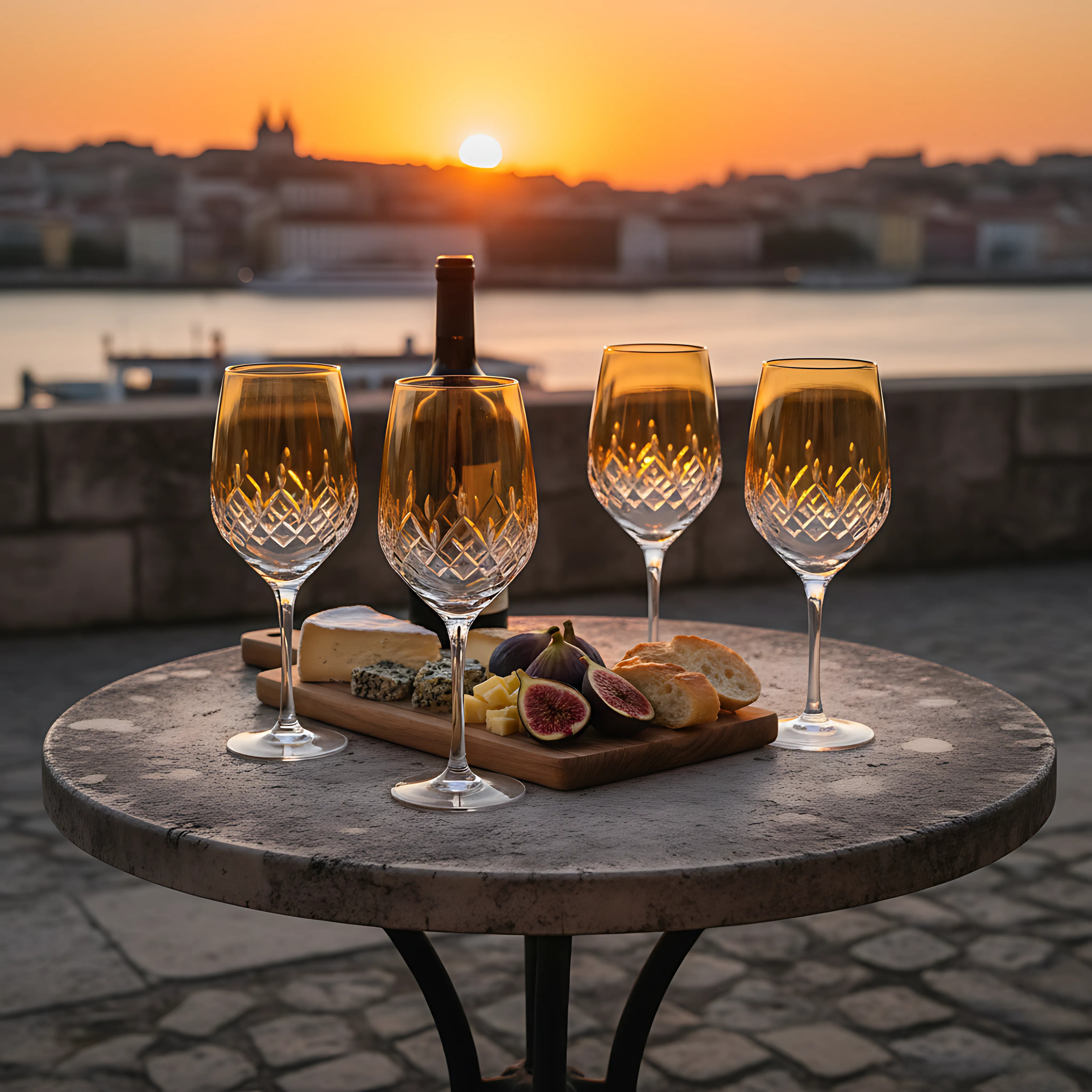 Aria Wine Glass - Set Of 2 - Margerie Crystal USA