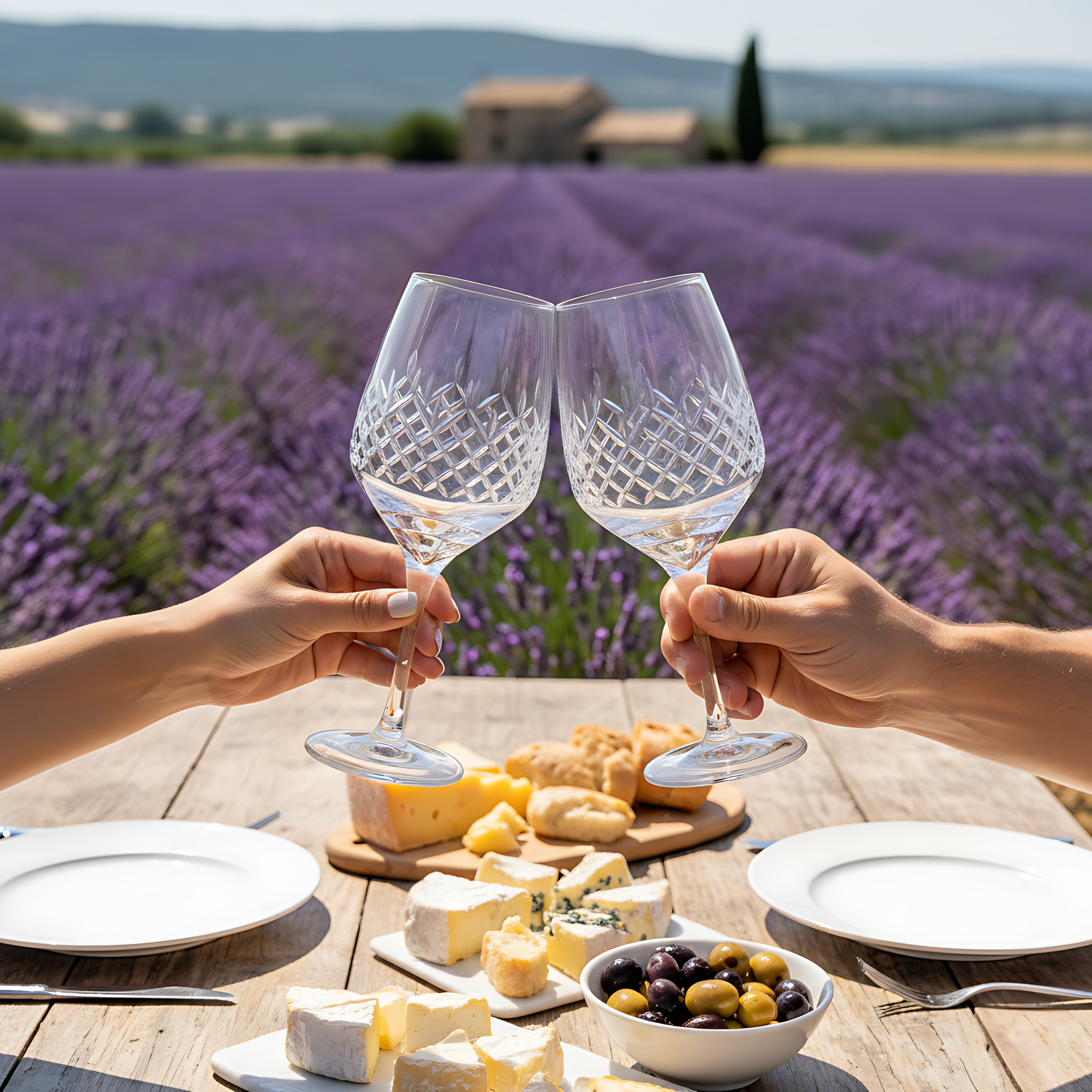 Aria Wine Glass - Set Of 2 - Margerie Crystal USA