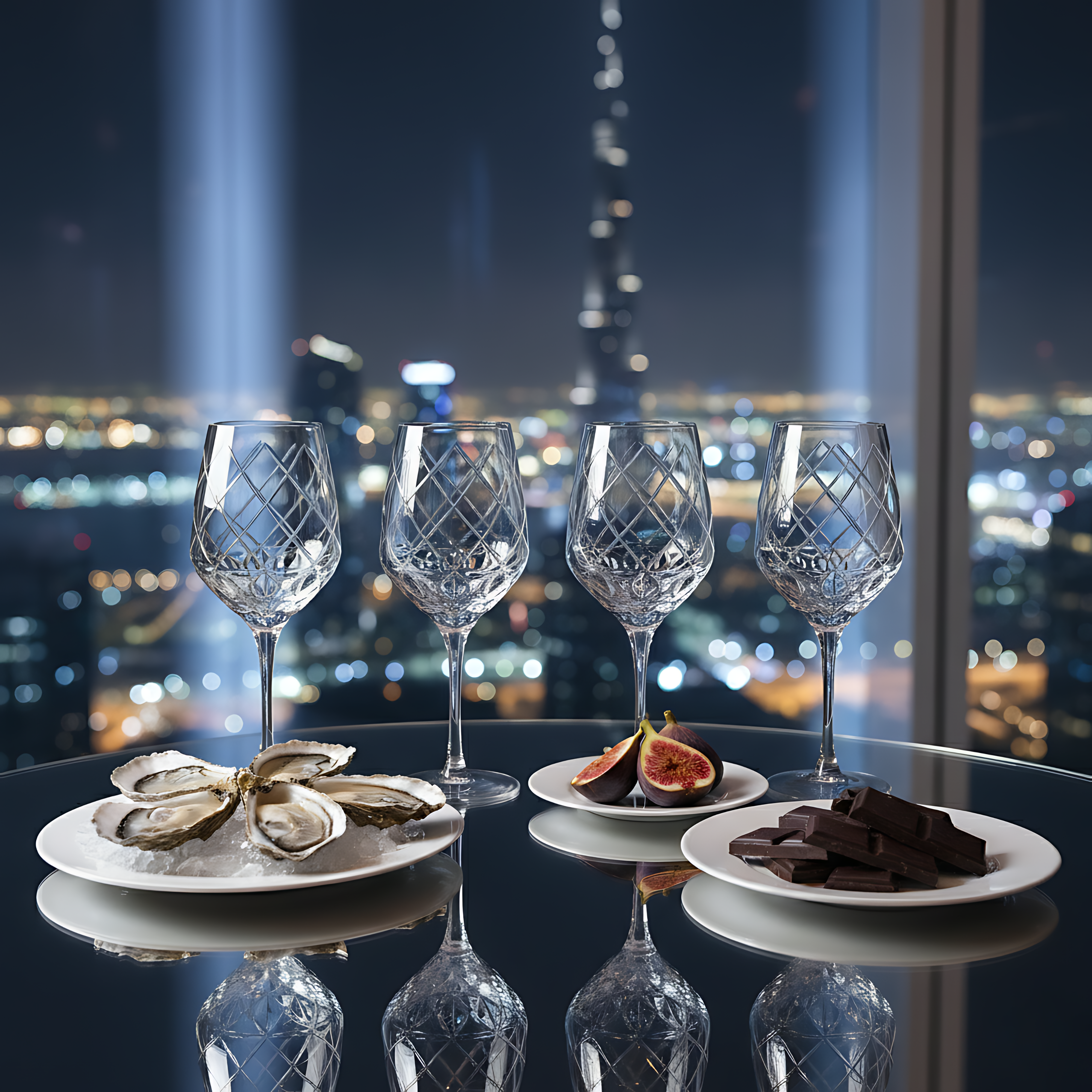 Heritage Wine Glass - Set Of 2 - Margerie Crystal USA