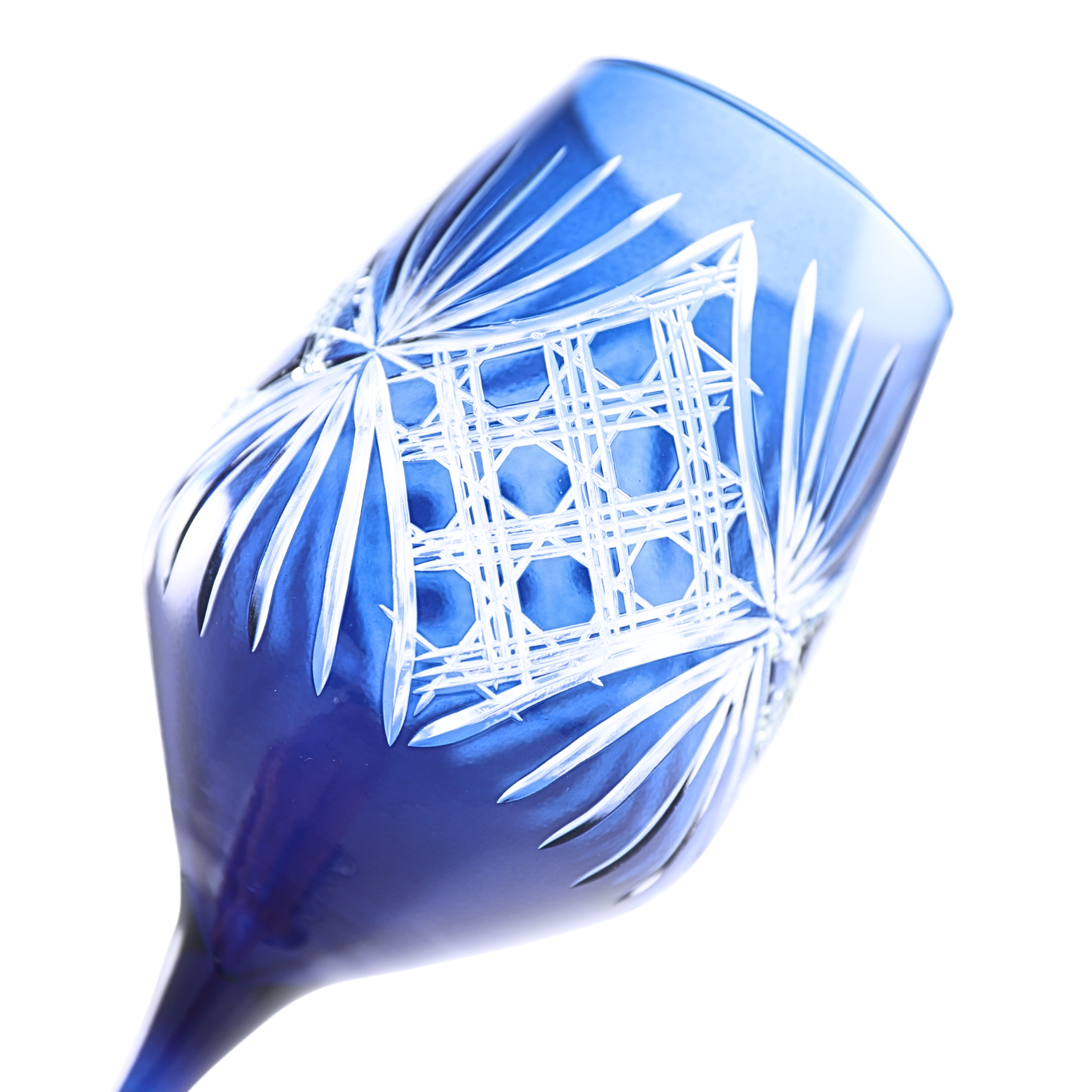 Éclat Wine Glass - Set Of 2 - Margerie Crystal USA