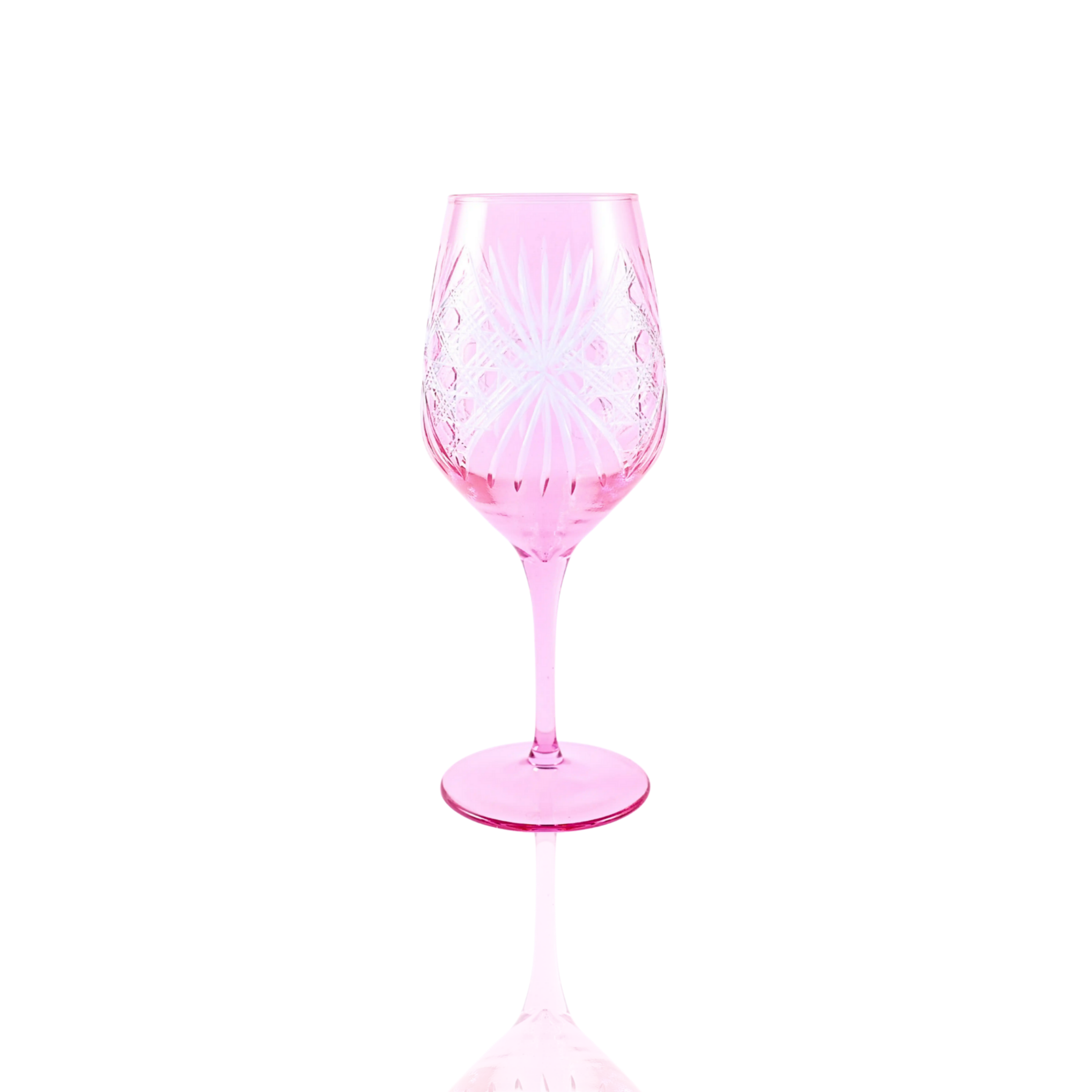 Éclat Wine Glass - Set Of 2 - Margerie Crystal USA