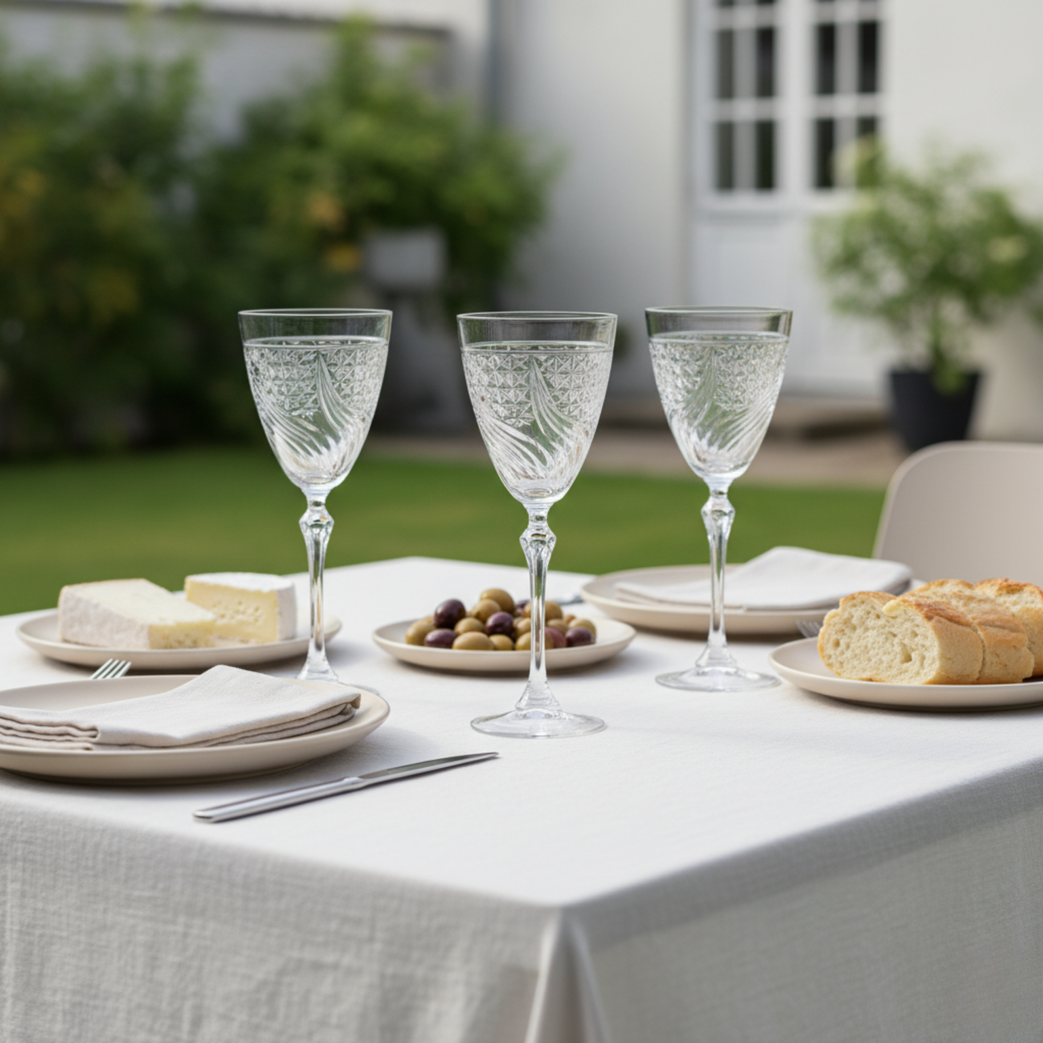 Aurora Wine Glass - Set Of 2 - Margerie Crystal USA