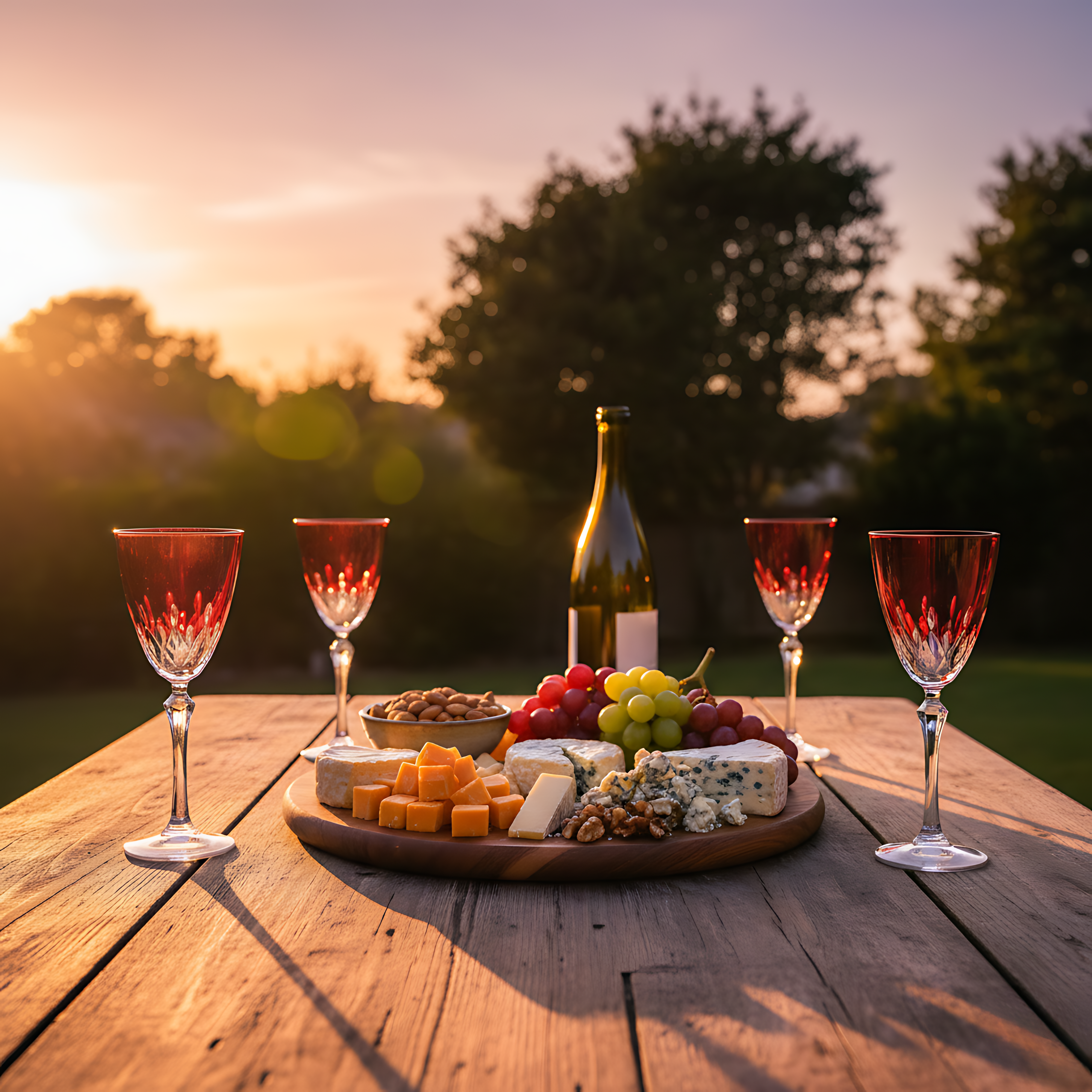 Aria Wine Glass - Set Of 2 - Margerie Crystal USA