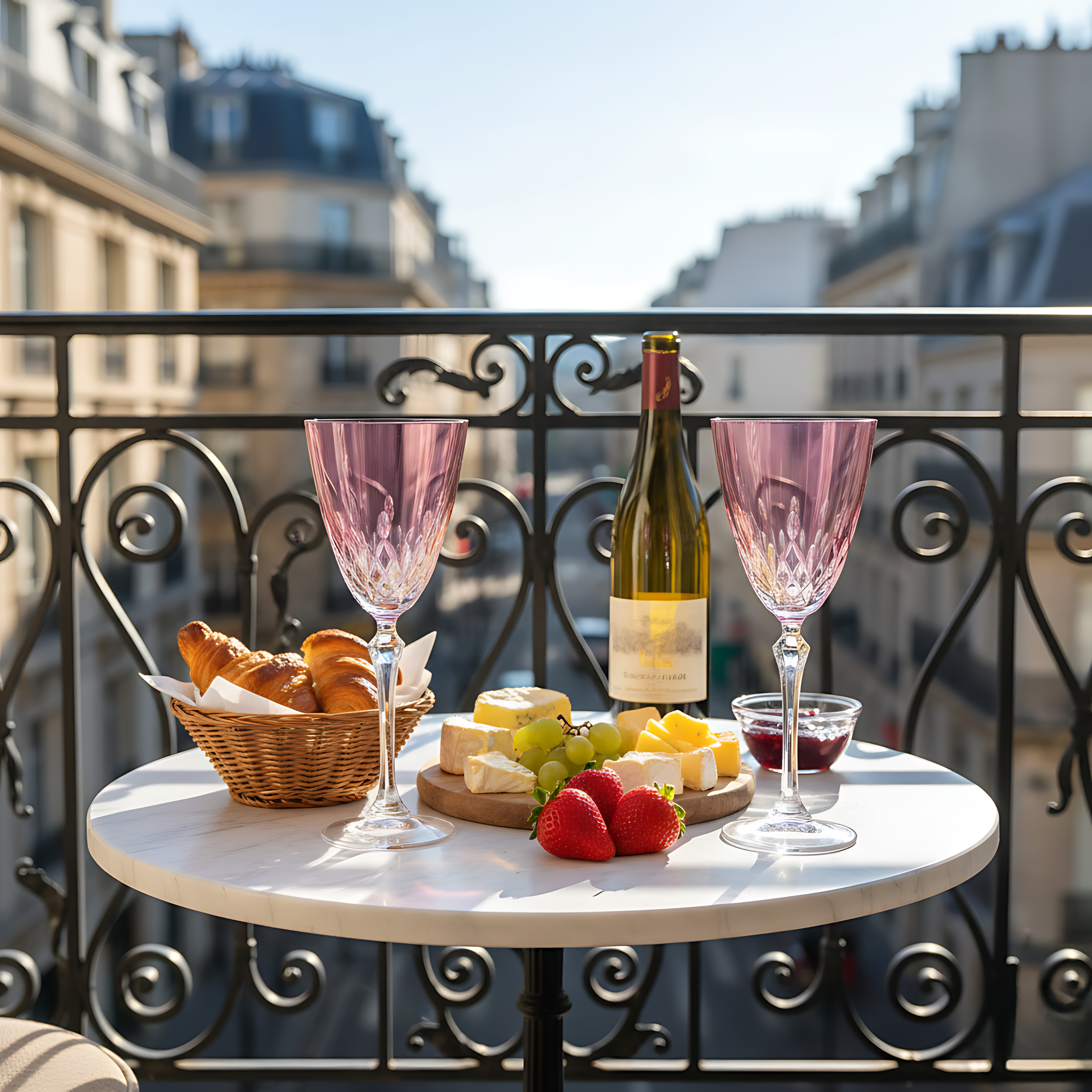 Aria Wine Glass - Set Of 2 - Margerie Crystal USA