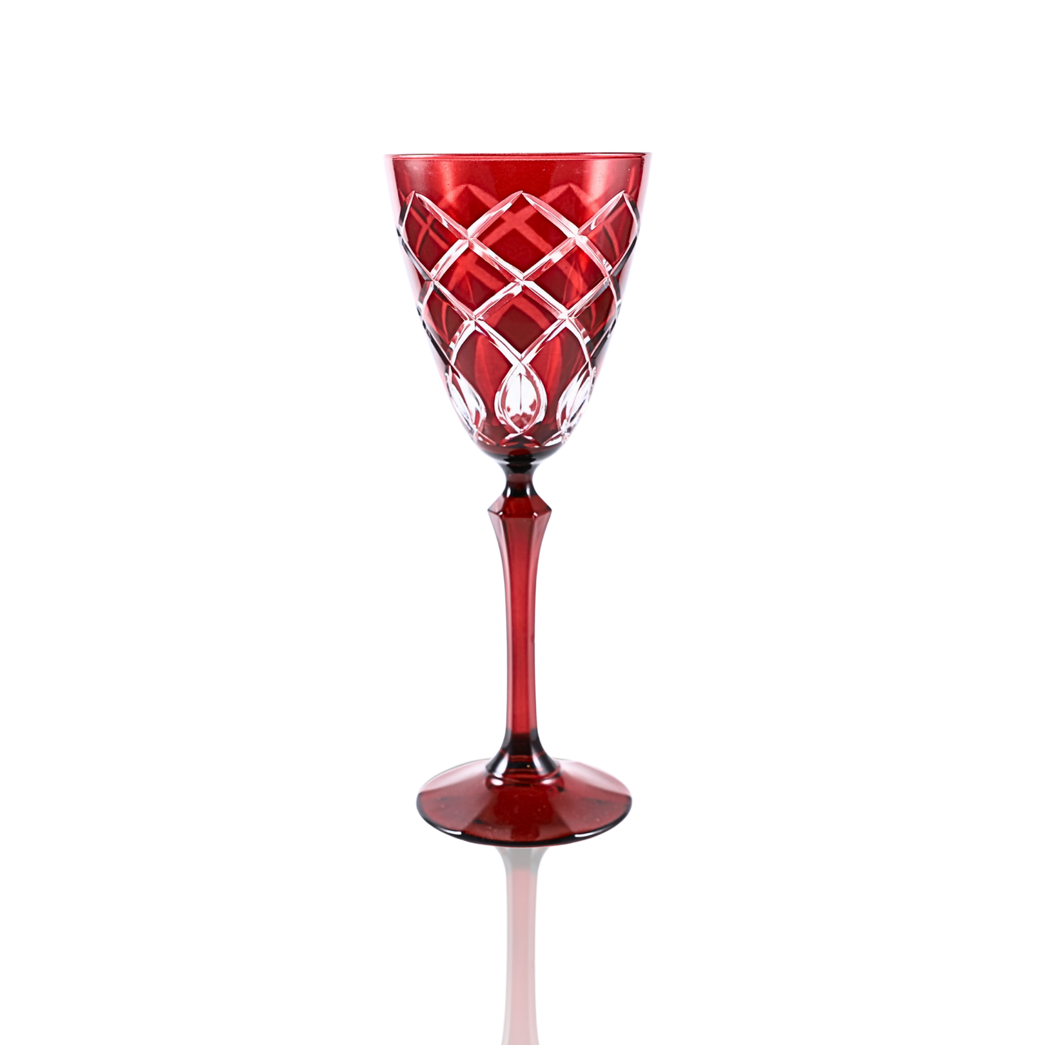 Heritage Wine Glass - Set Of 2 - Margerie Crystal USA