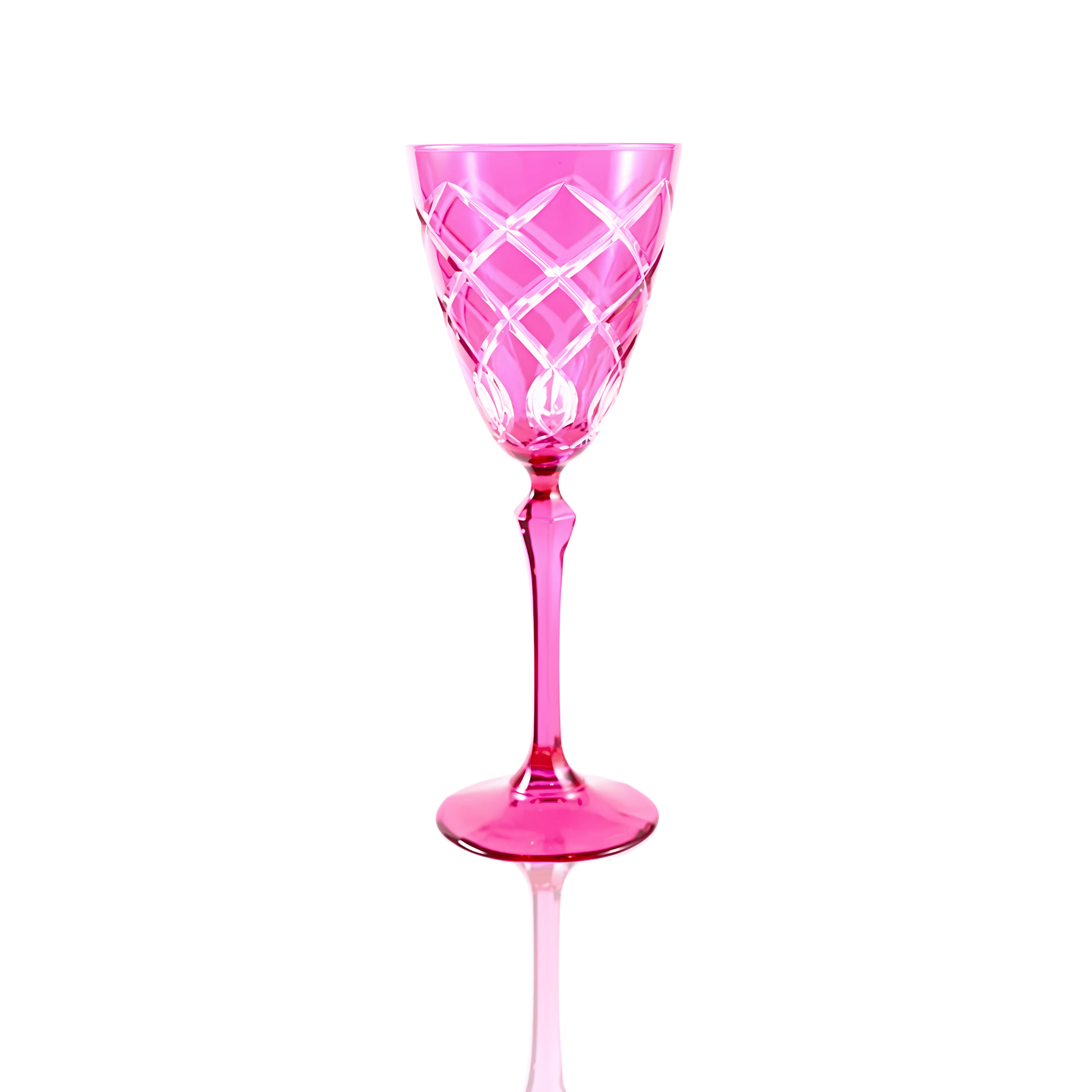 Heritage Wine Glass - Set Of 2 - Margerie Crystal USA