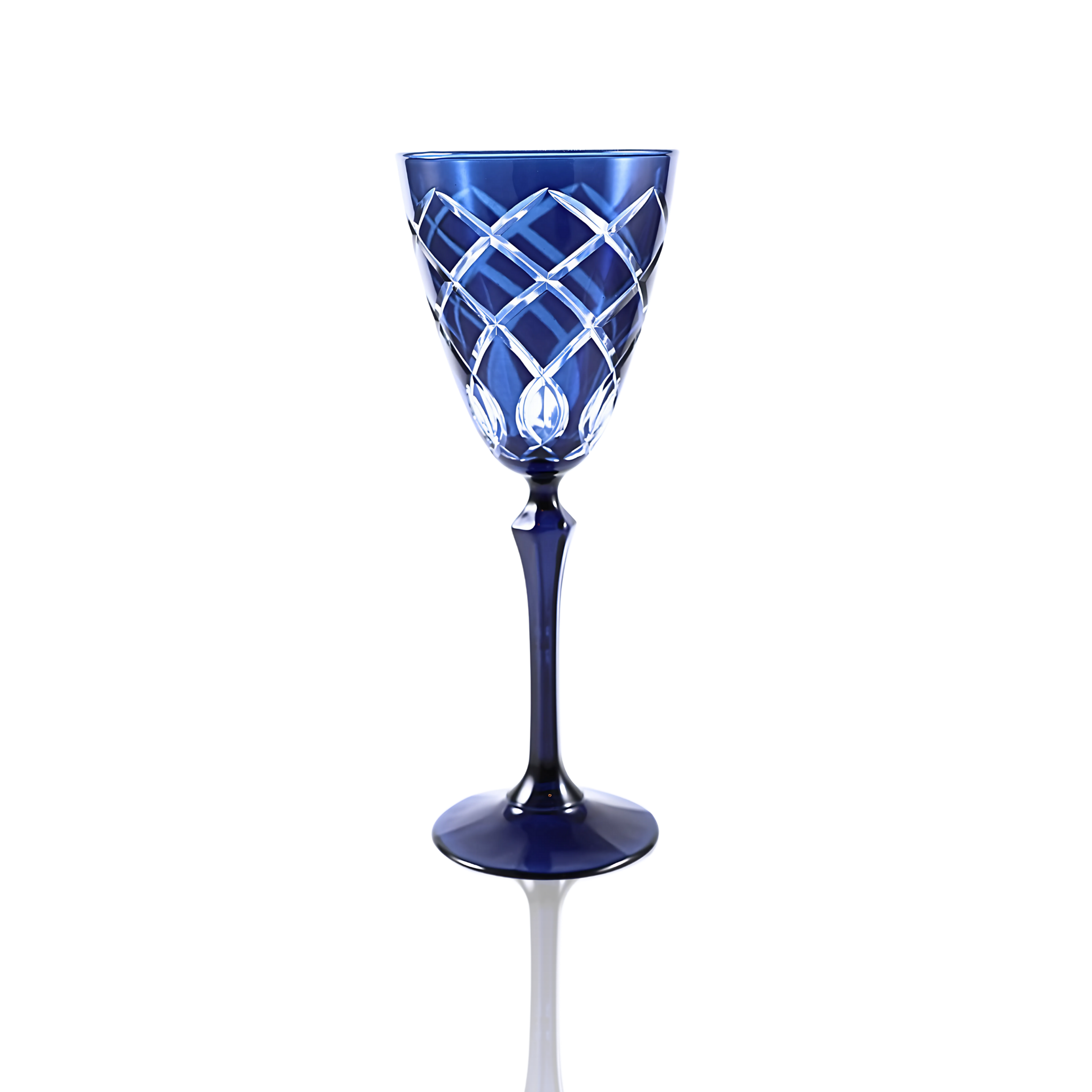 Heritage Wine Glass - Set Of 2 - Margerie Crystal USA