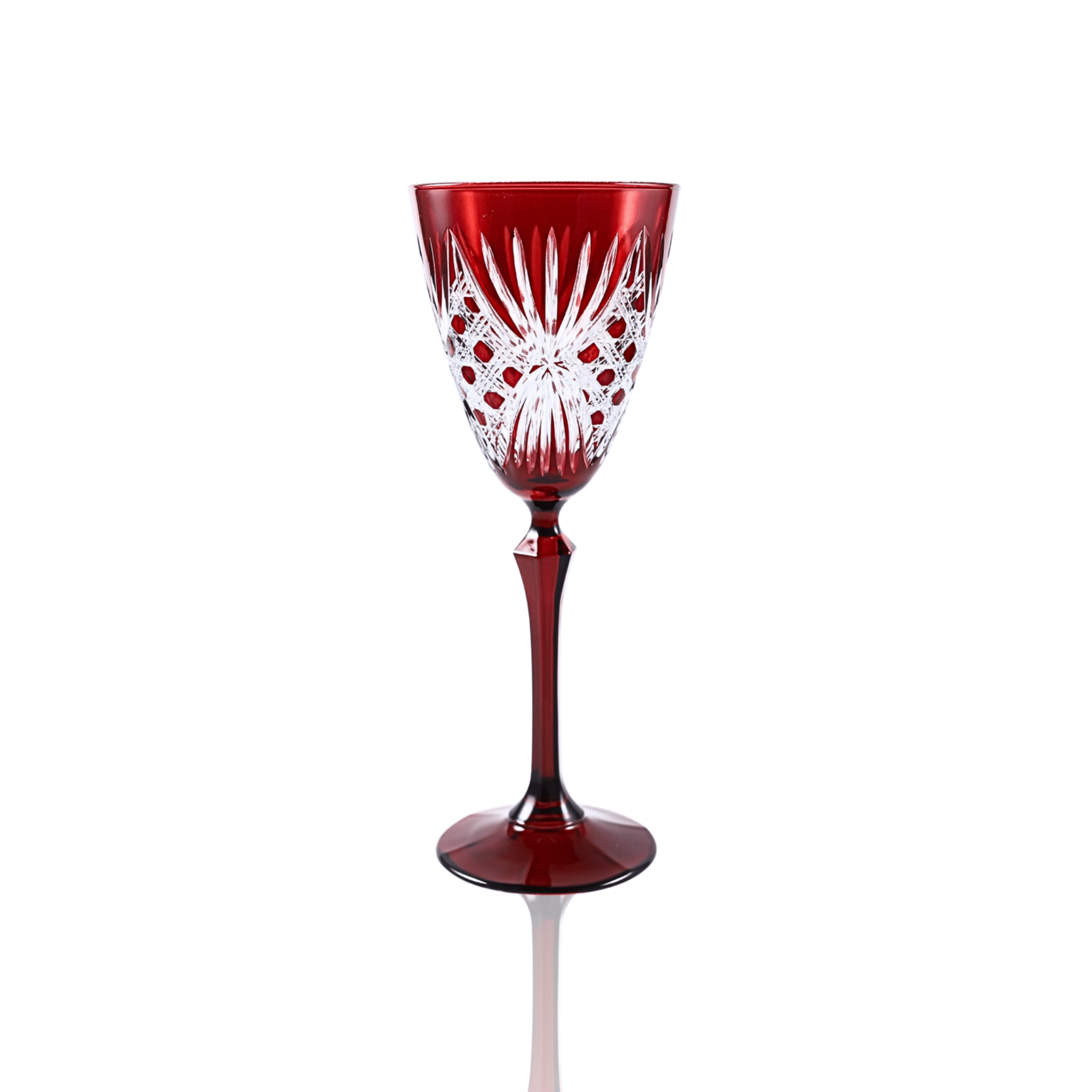Éclat Wine Glass - Set Of 2 - Margerie Crystal USA