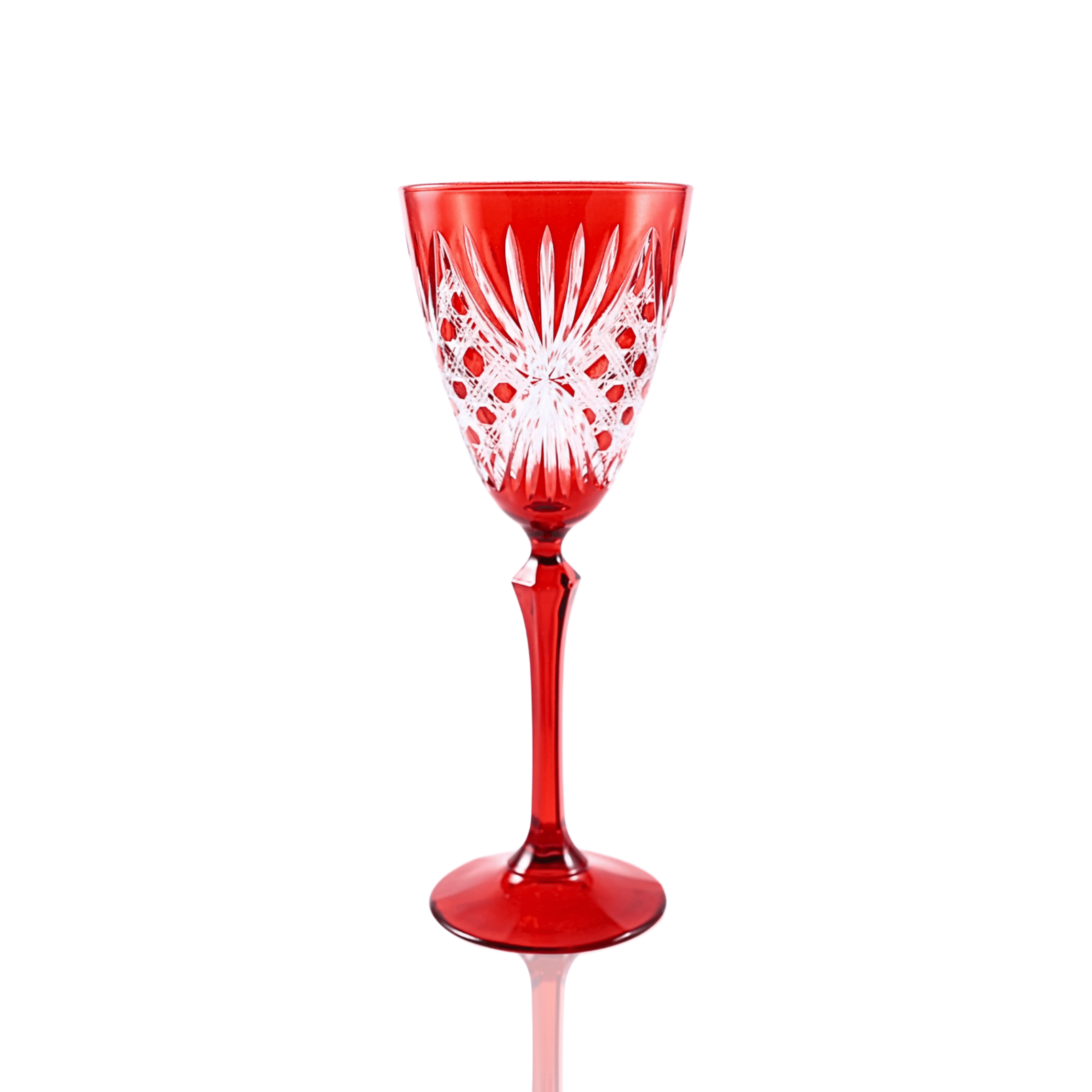 Éclat Wine Glass - Set Of 2 - Margerie Crystal USA