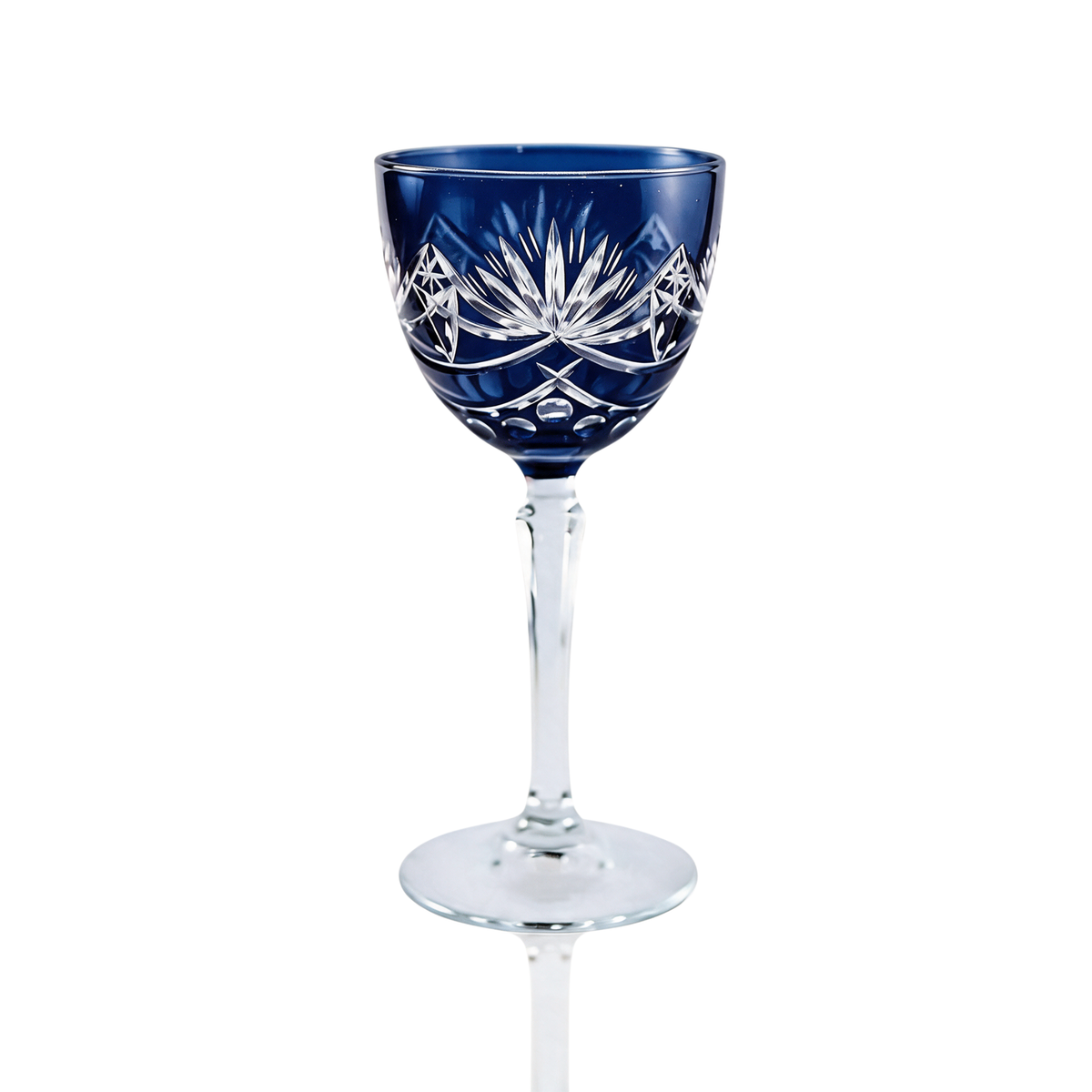 Vintage Cut Crystal Cocktail Glass - Margerie Crystal USA