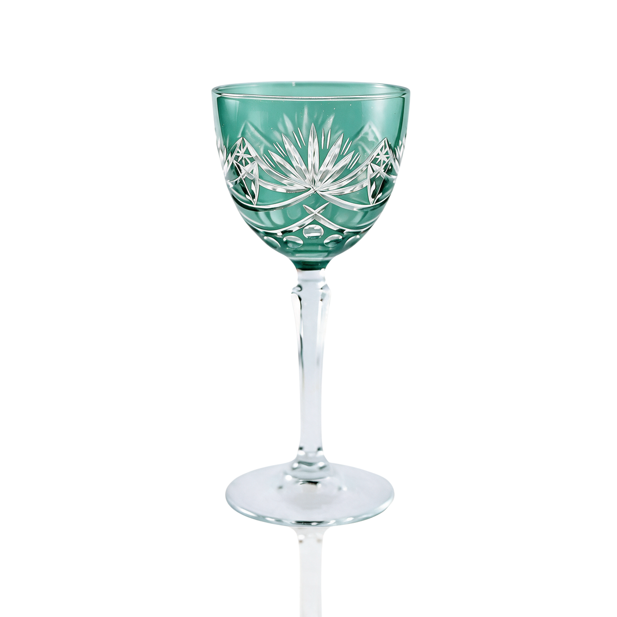 Vintage Cut Crystal Cocktail Glass - Margerie Crystal USA