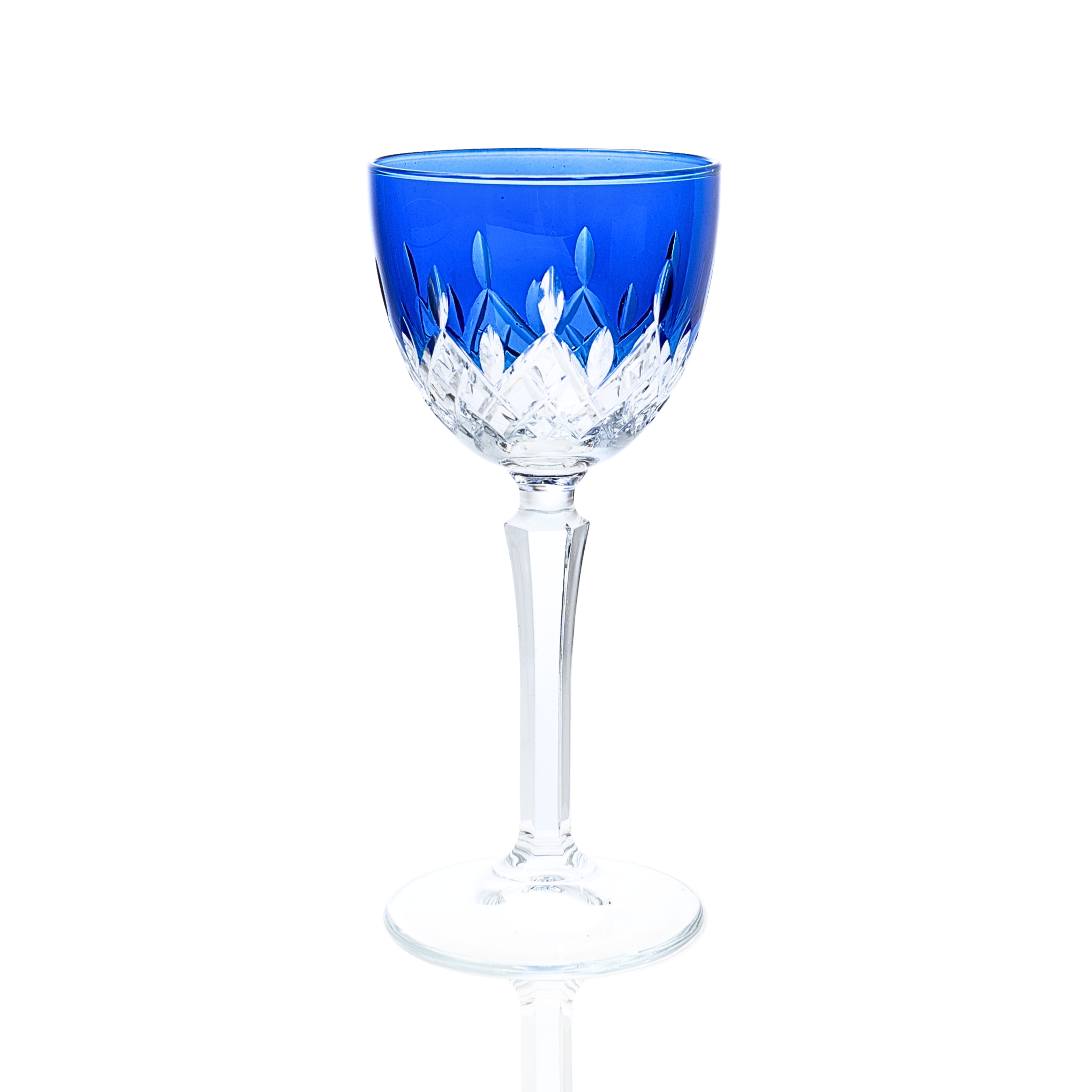 Aria Vintage Cut Crystal Cocktail Glasses - Set Of 2 - Margerie Crystal USA