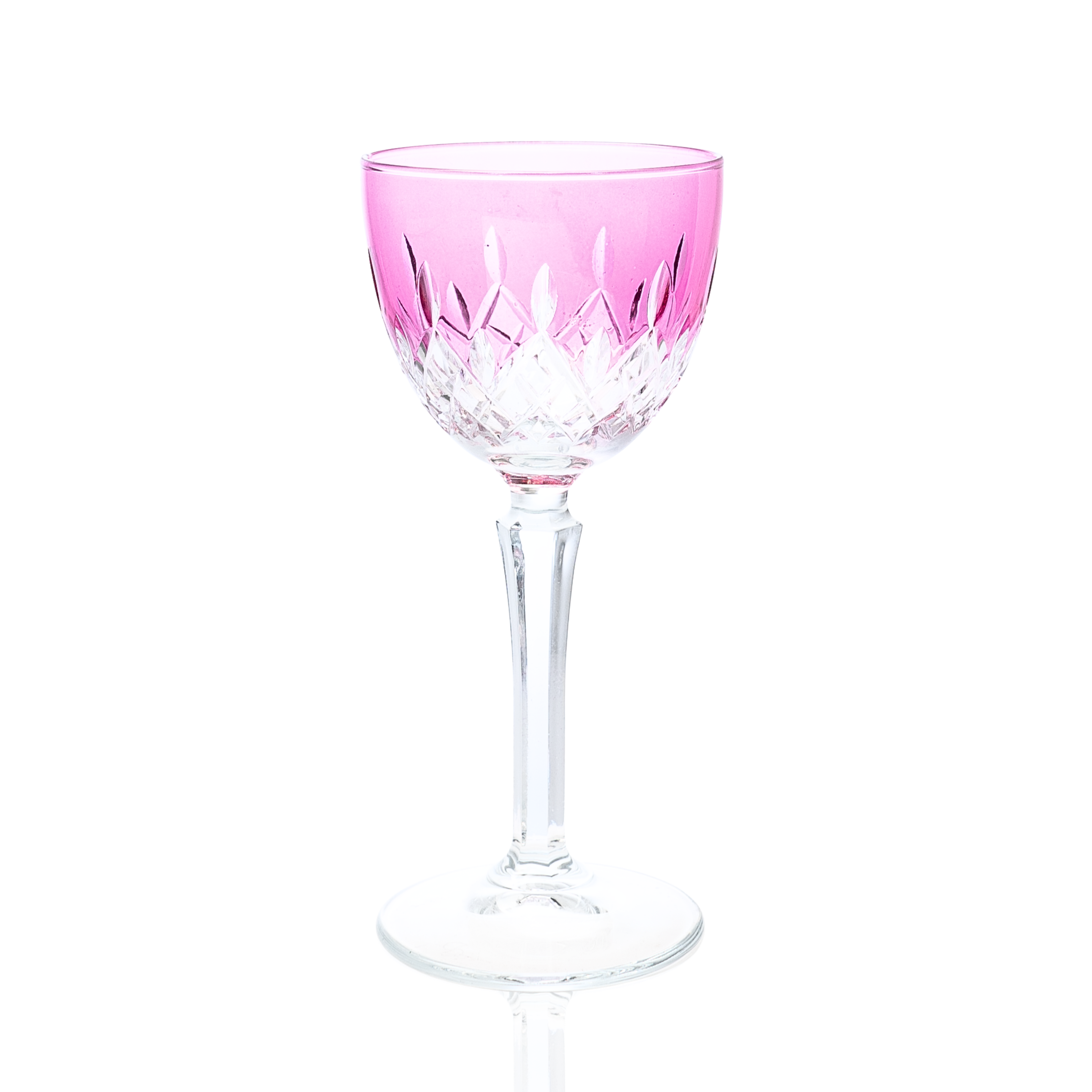 Aria Vintage Cut Crystal Cocktail Glasses - Set Of 2 - Margerie Crystal USA