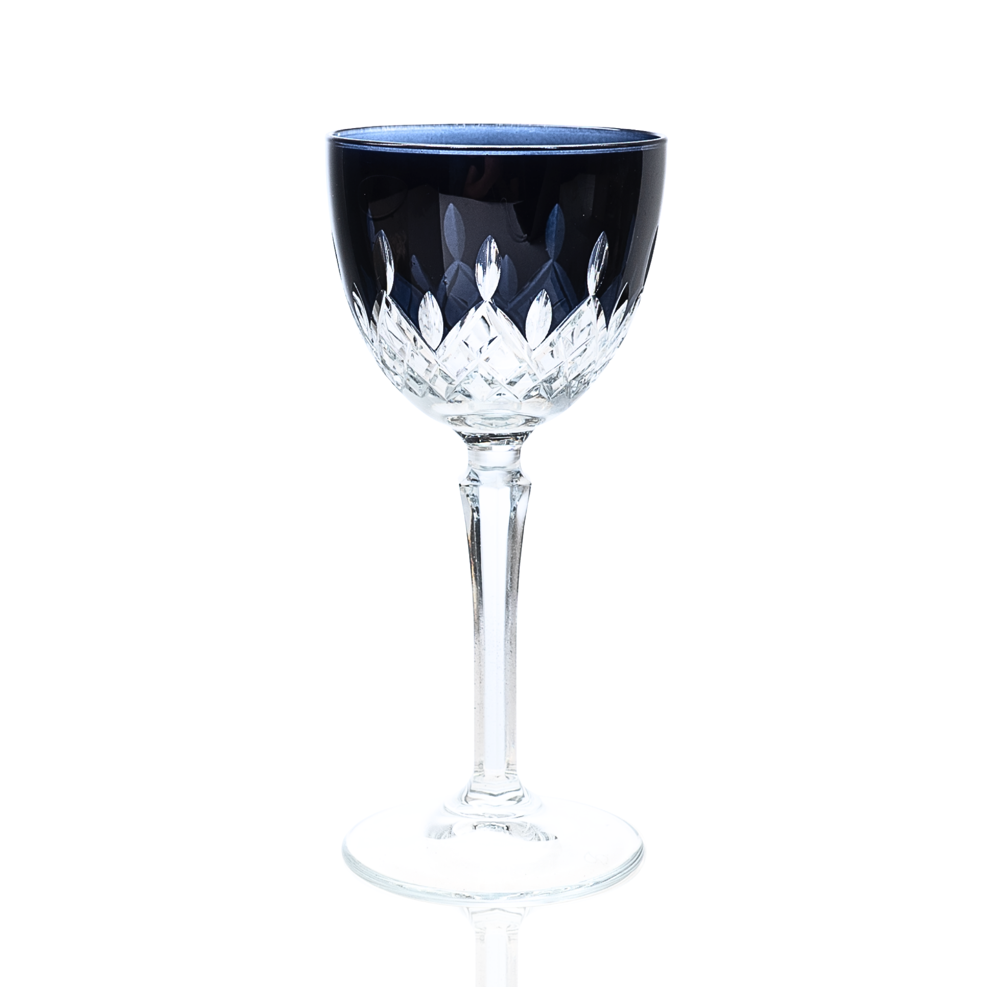 Aria Vintage Cut Crystal Cocktail Glasses - Set Of 2 - Margerie Crystal USA