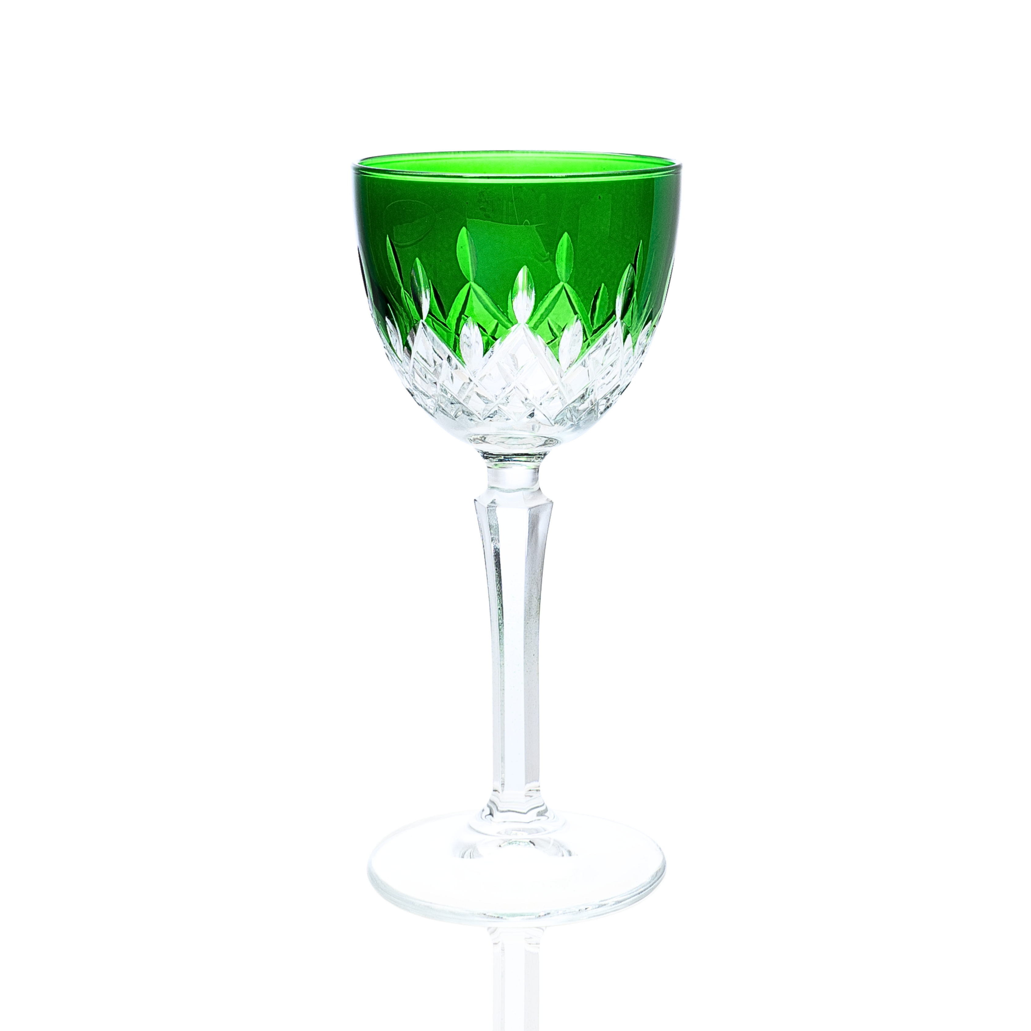 Aria Vintage Cut Crystal Cocktail Glasses - Set Of 2 - Margerie Crystal USA