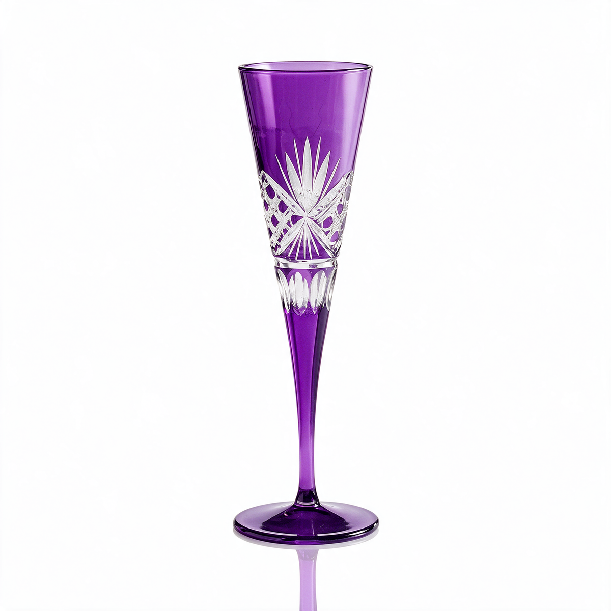 Flûte à champagne taillée Victorian