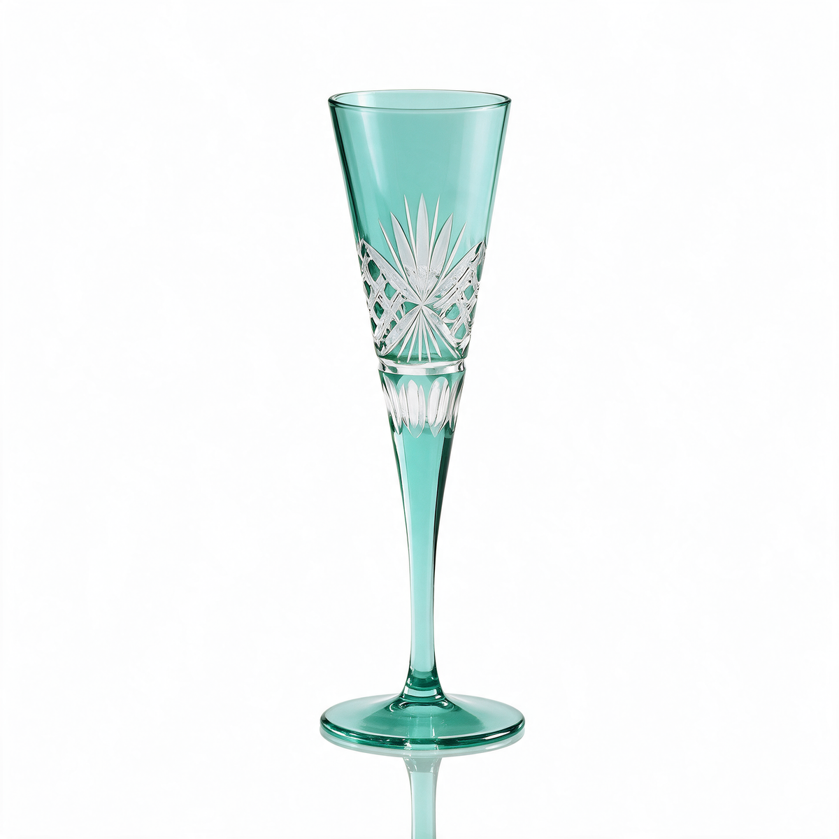 Flûte à champagne taillée Victorian