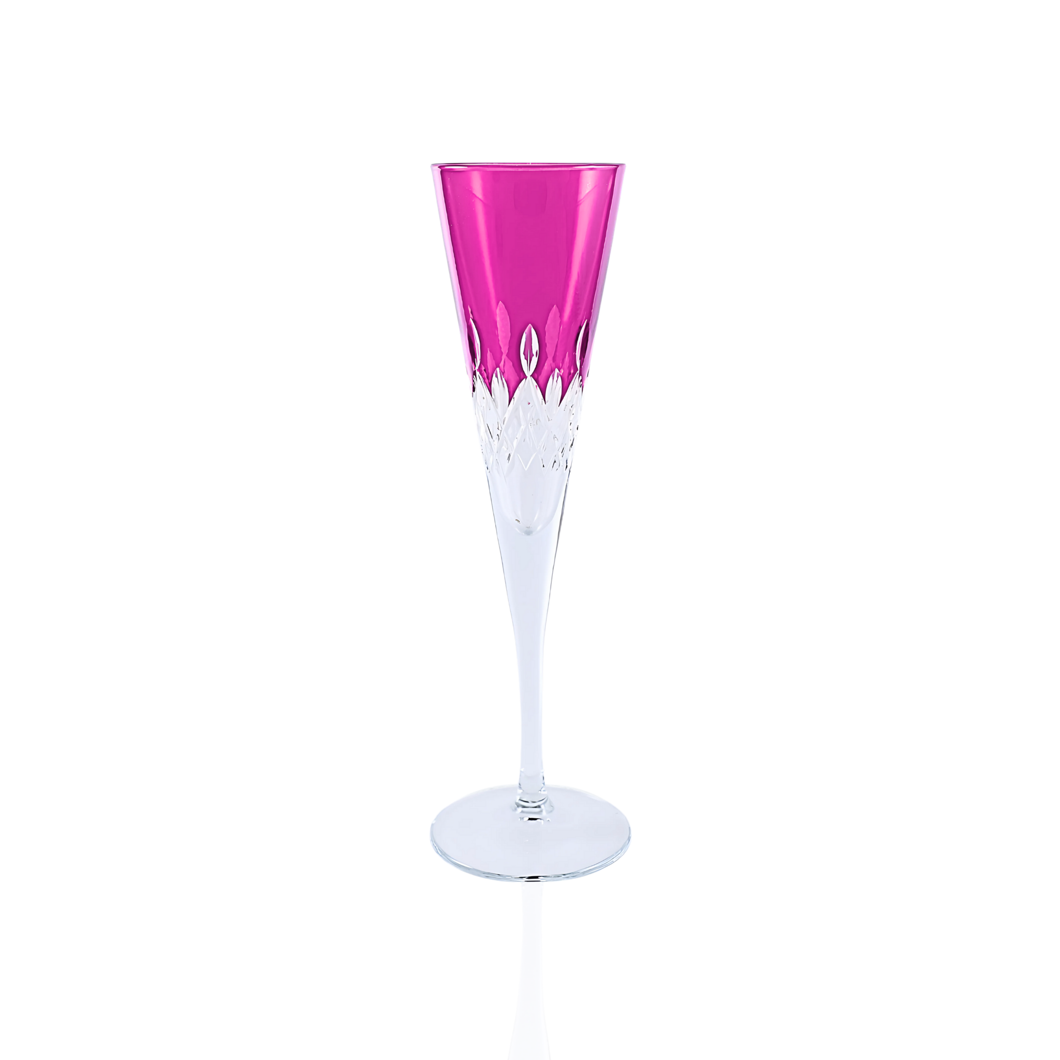 Aria Champagne Flute - Set Of 2 - Margerie Crystal USA
