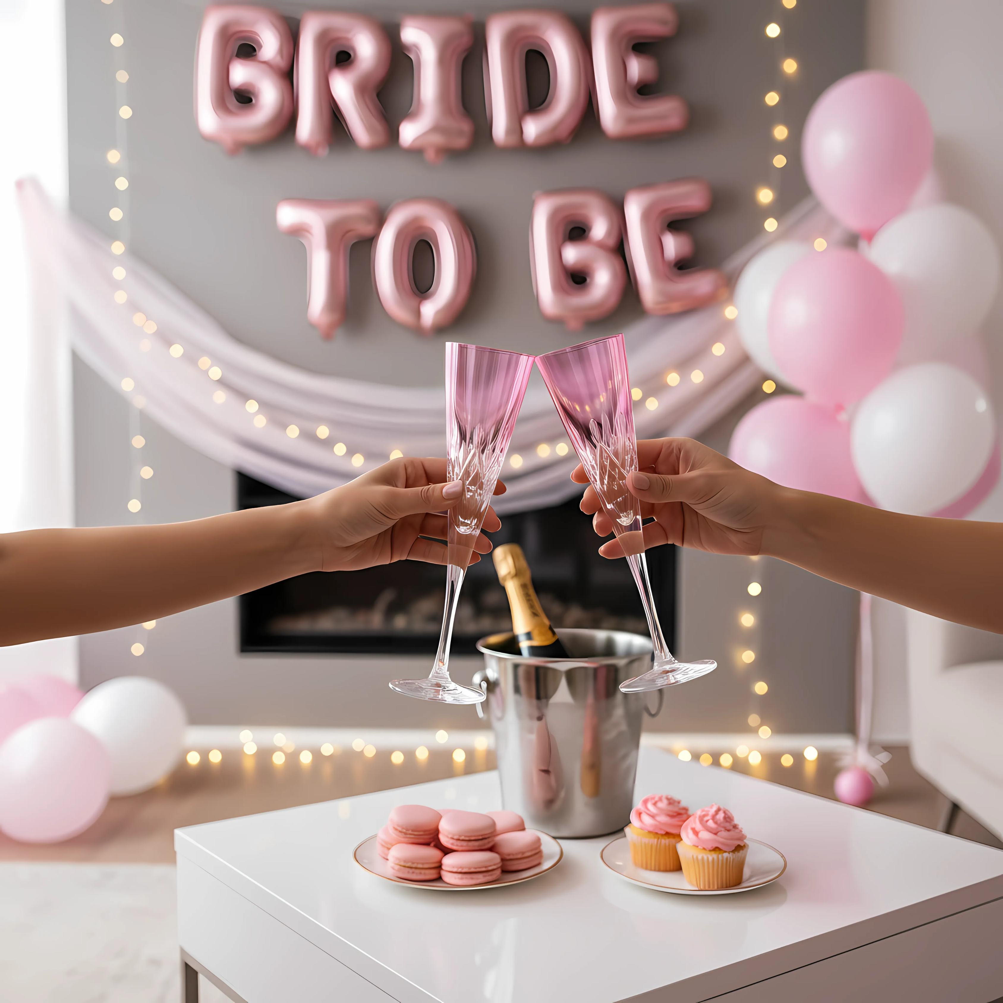 Aria Champagne Flute - Set Of 2 - Margerie Crystal USA