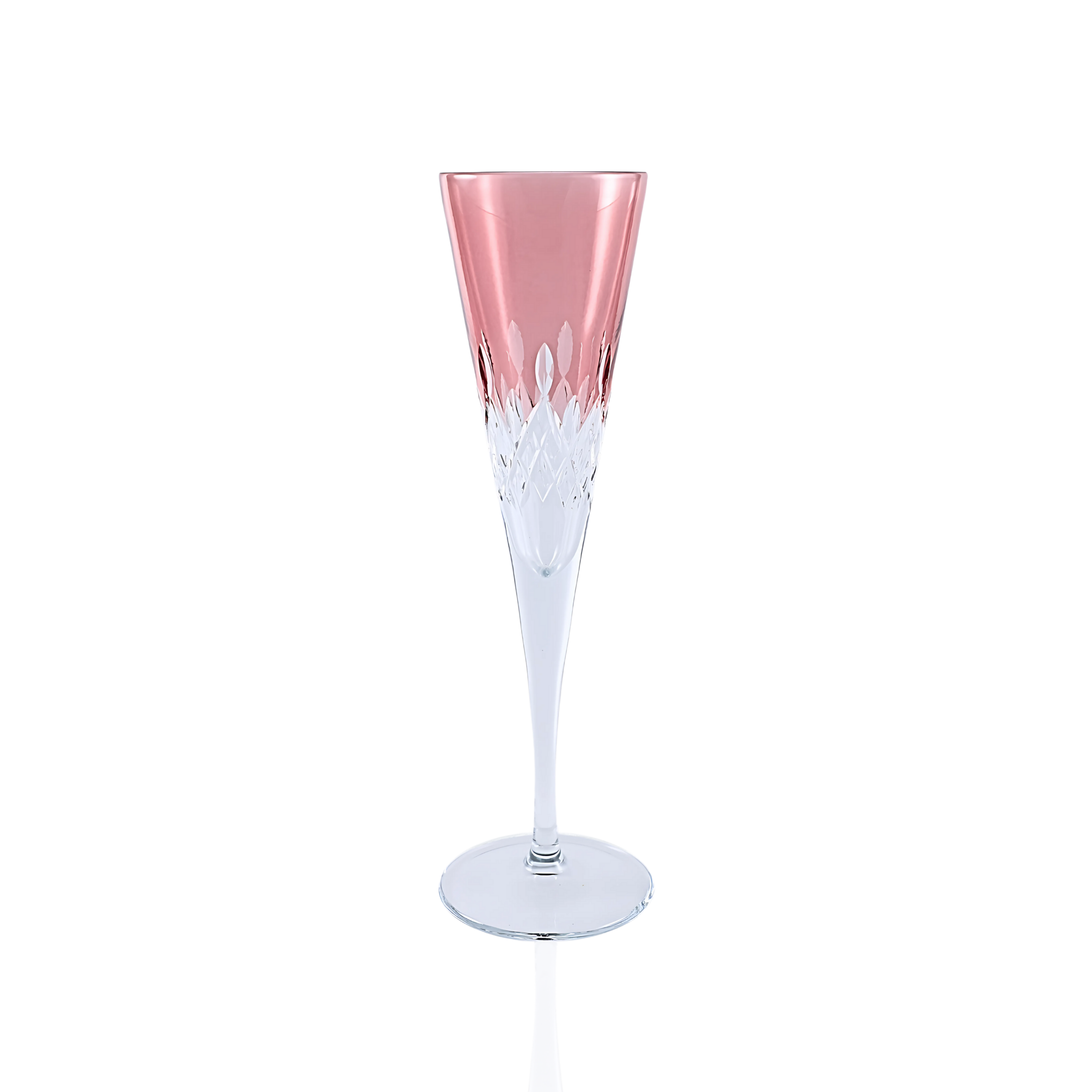 Aria Champagne Flute - Set Of 2 - Margerie Crystal USA