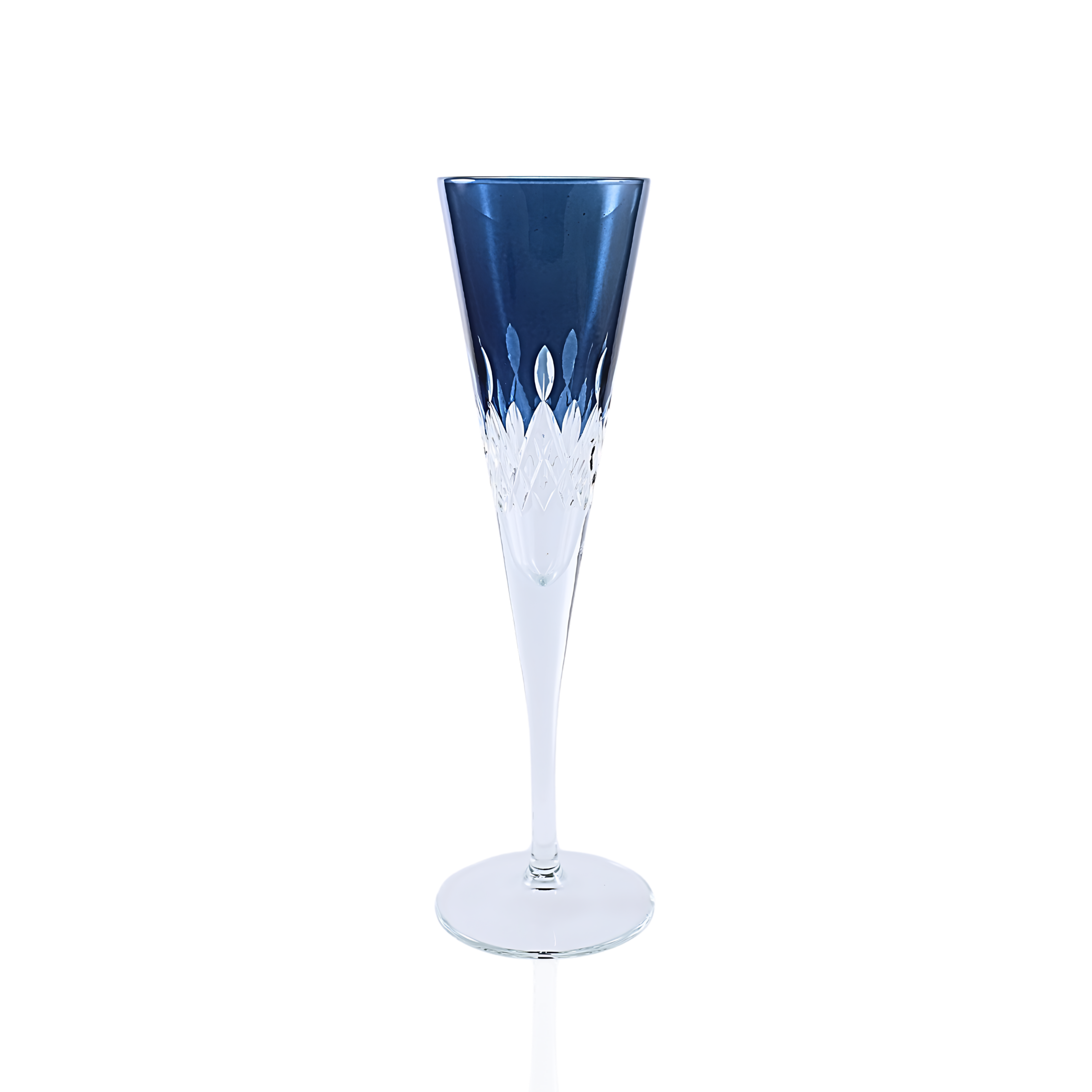 Aria Champagne Flute - Set Of 2 - Margerie Crystal USA