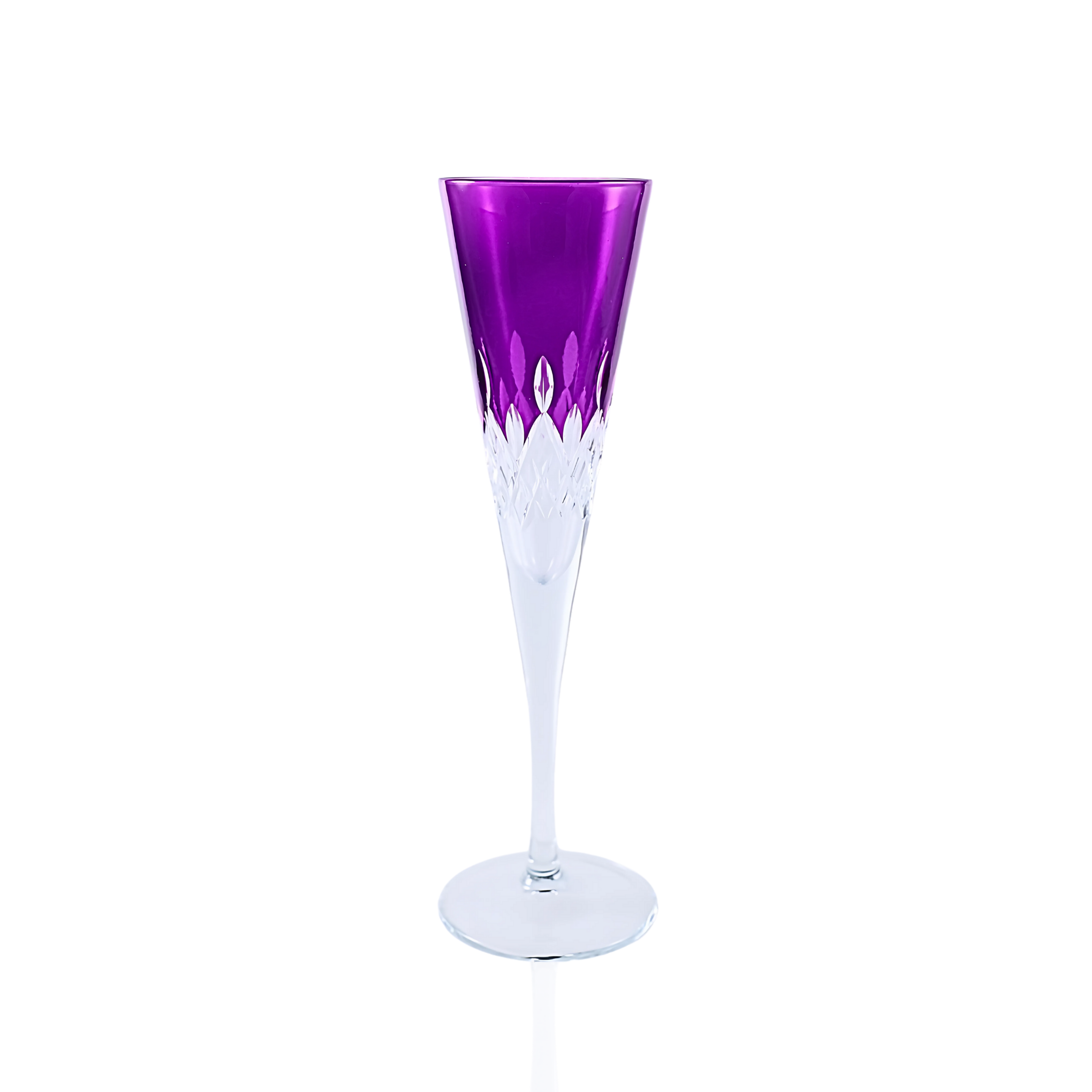 Aria Champagne Flute - Set Of 2 - Margerie Crystal USA