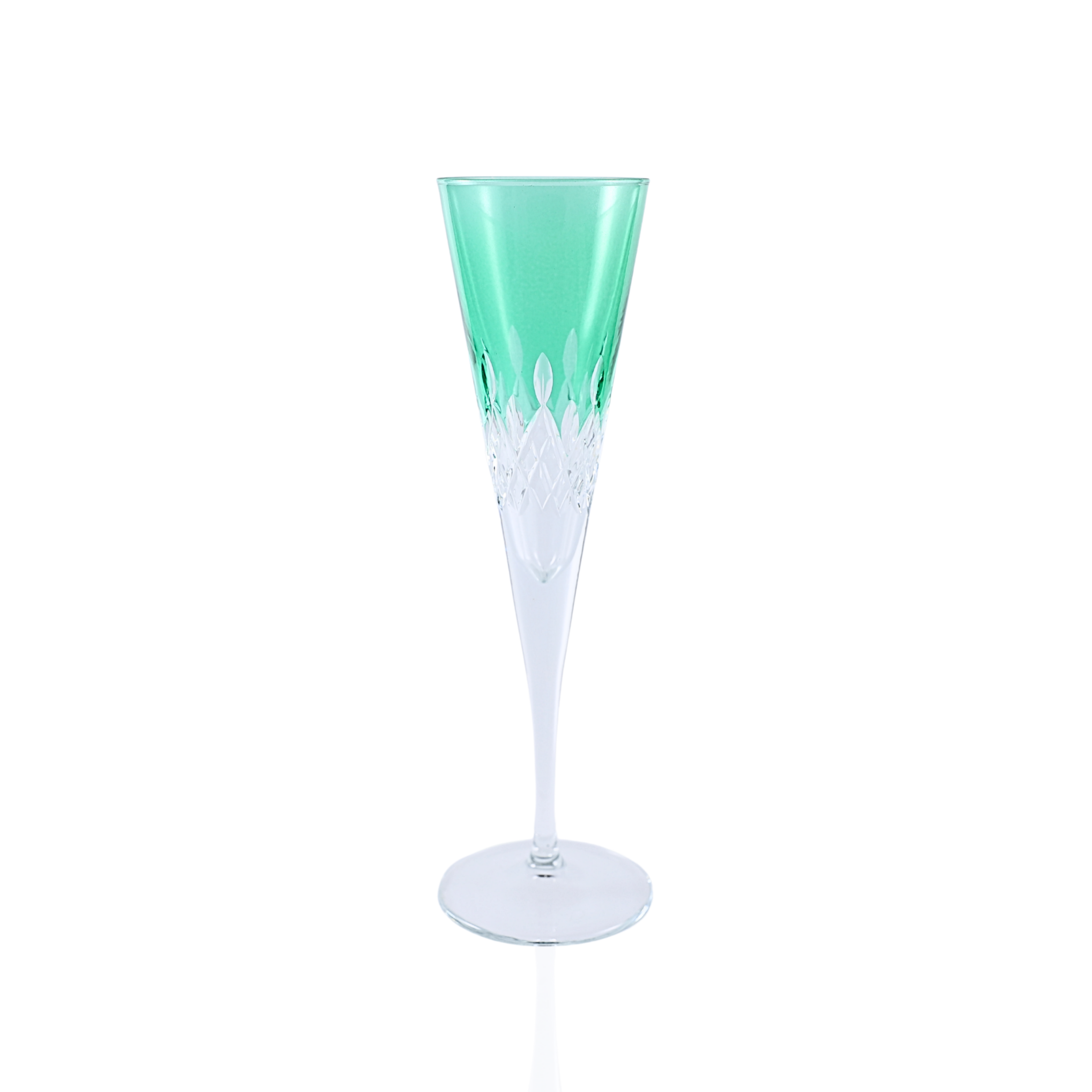 Aria Champagne Flute - Set Of 2 - Margerie Crystal USA