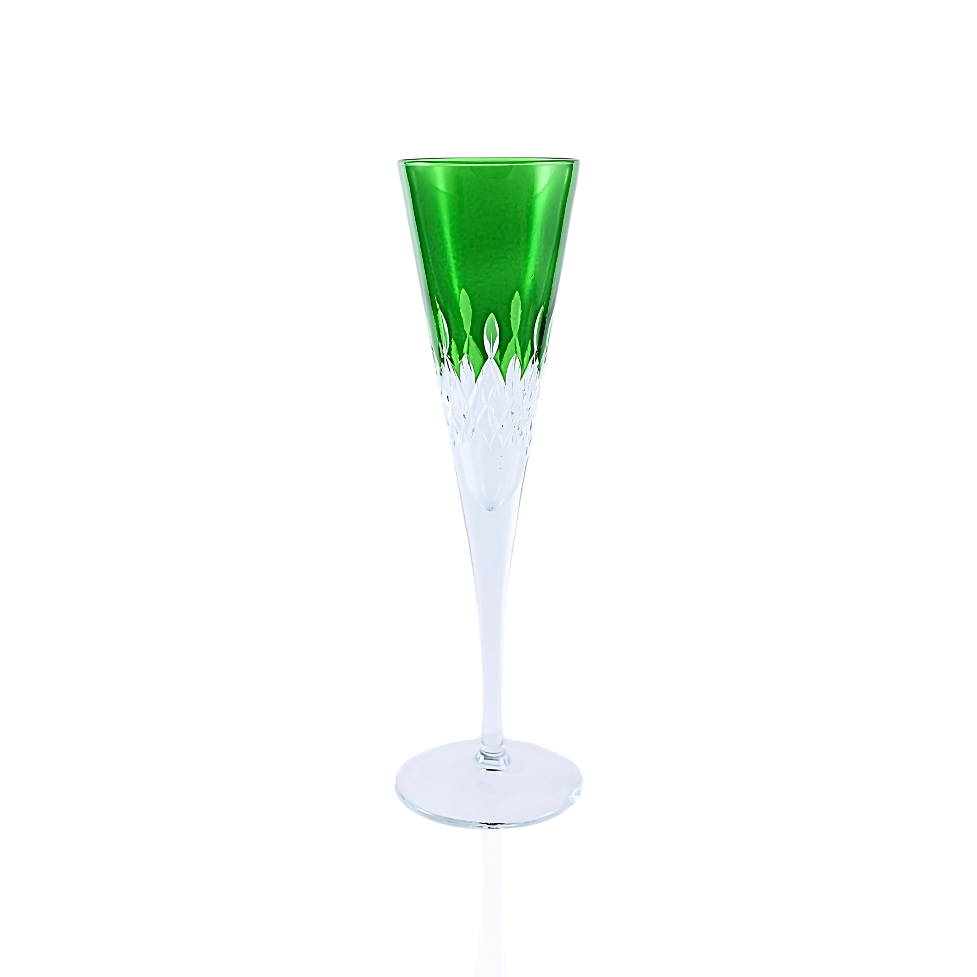 Aria Champagne Flute - Set Of 2 - Margerie Crystal USA