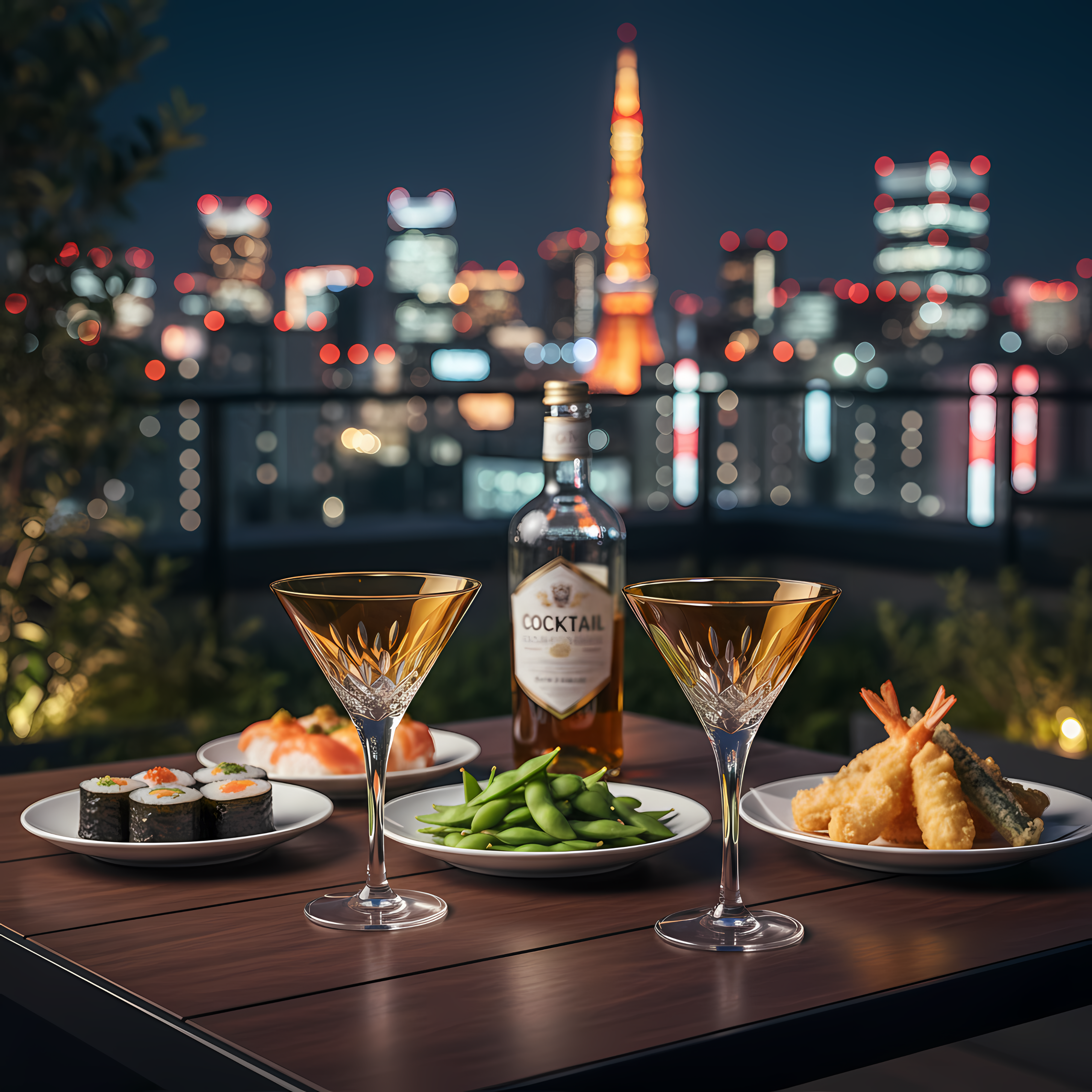 Aria Martini Glass - Set Of 2 - Margerie Crystal USA