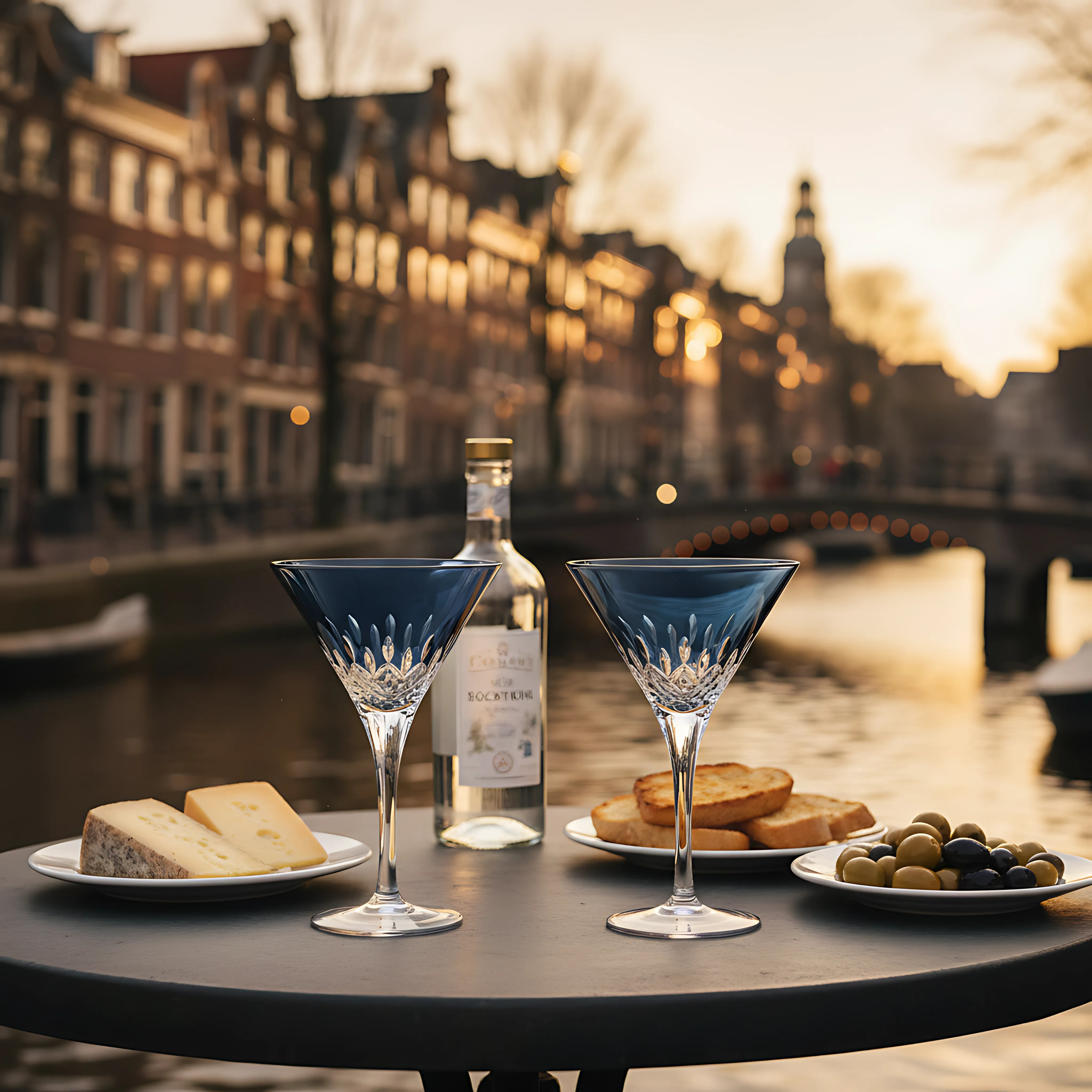 Aria Martini Glass - Set Of 2 - Margerie Crystal USA