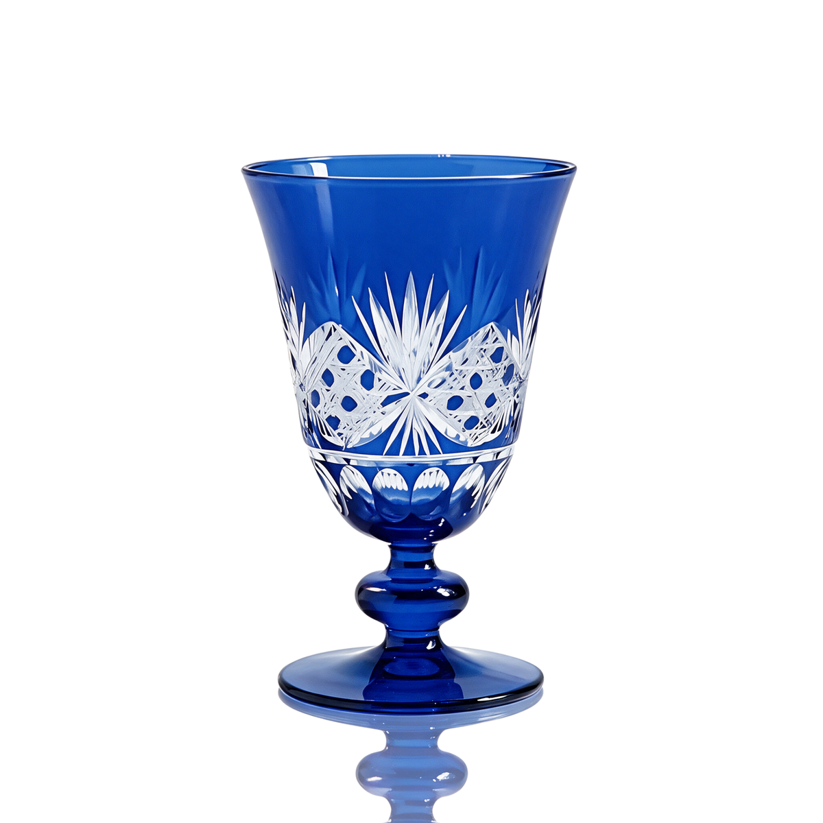 Verre à pied taillé Victorian