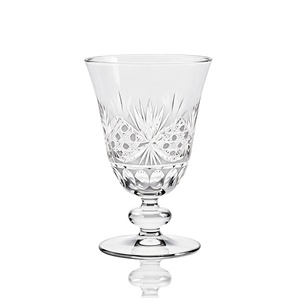 Verre à pied taillé Victorian