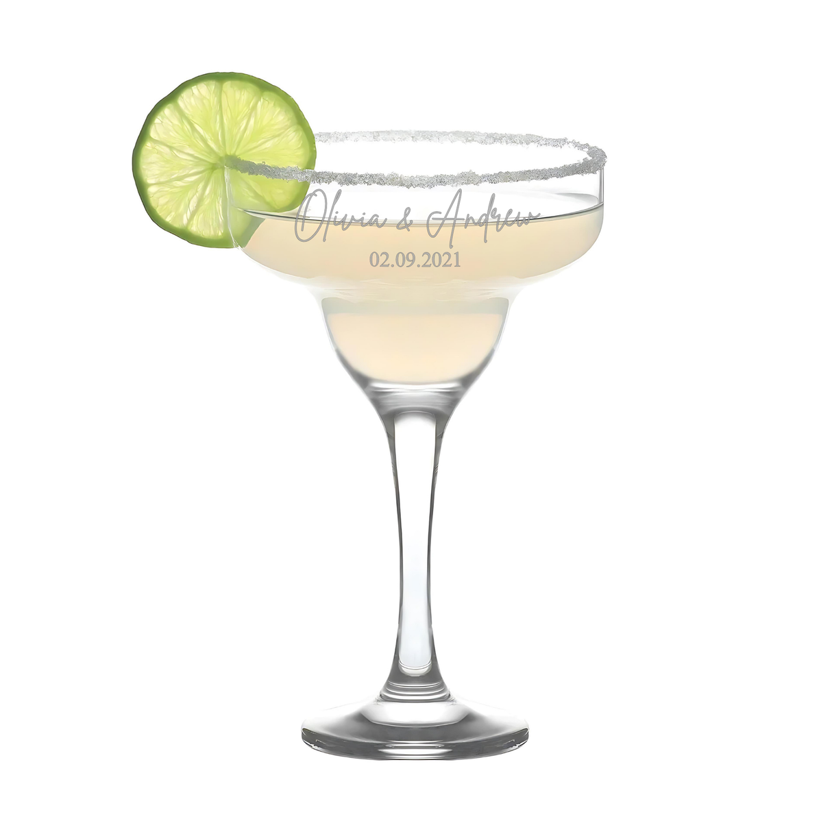 Personalized Margarita Glasses - Set Of 2