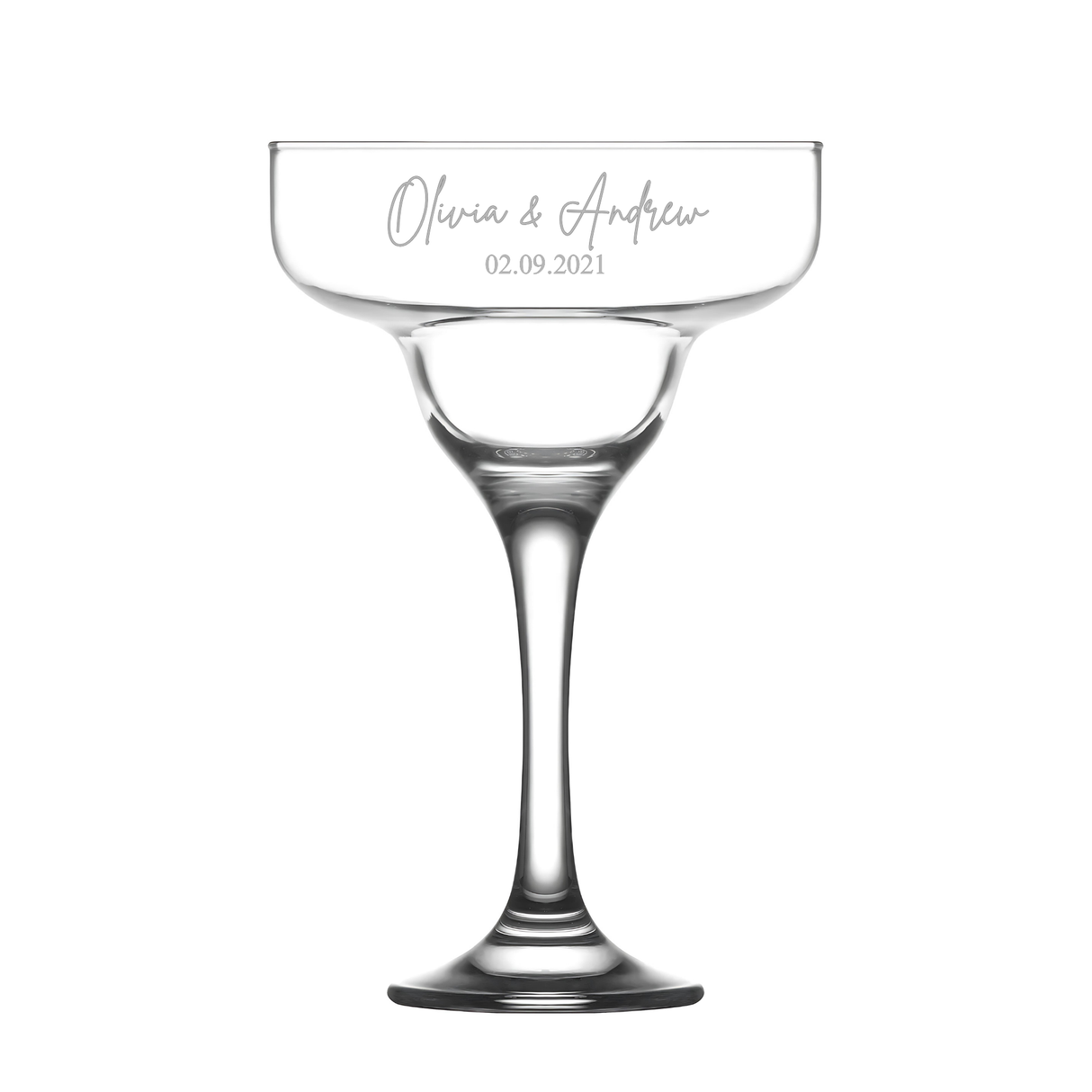 Personalized Margarita Glasses - Set Of 2