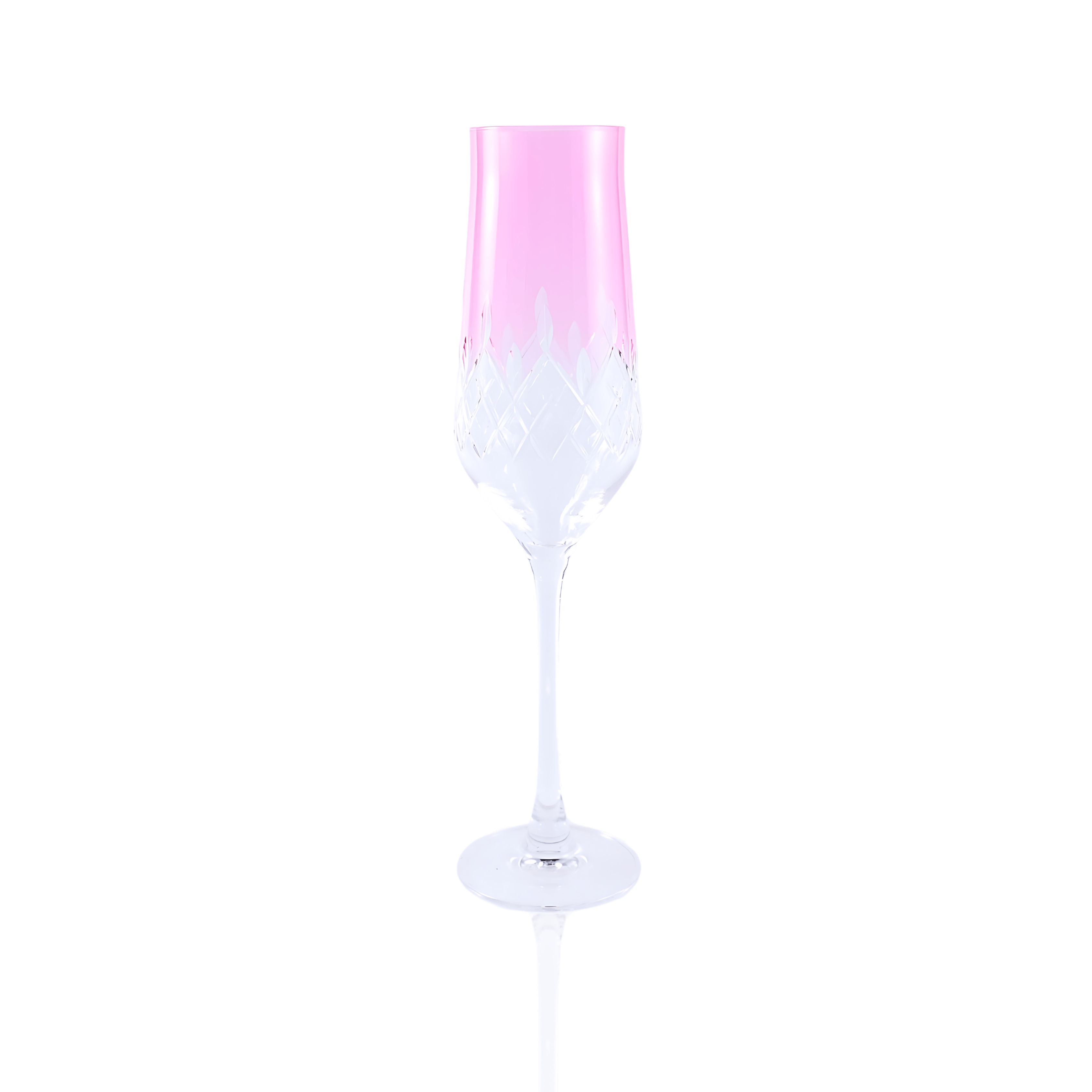 Aria Champagne Flute - Set Of 2 - Margerie Crystal USA