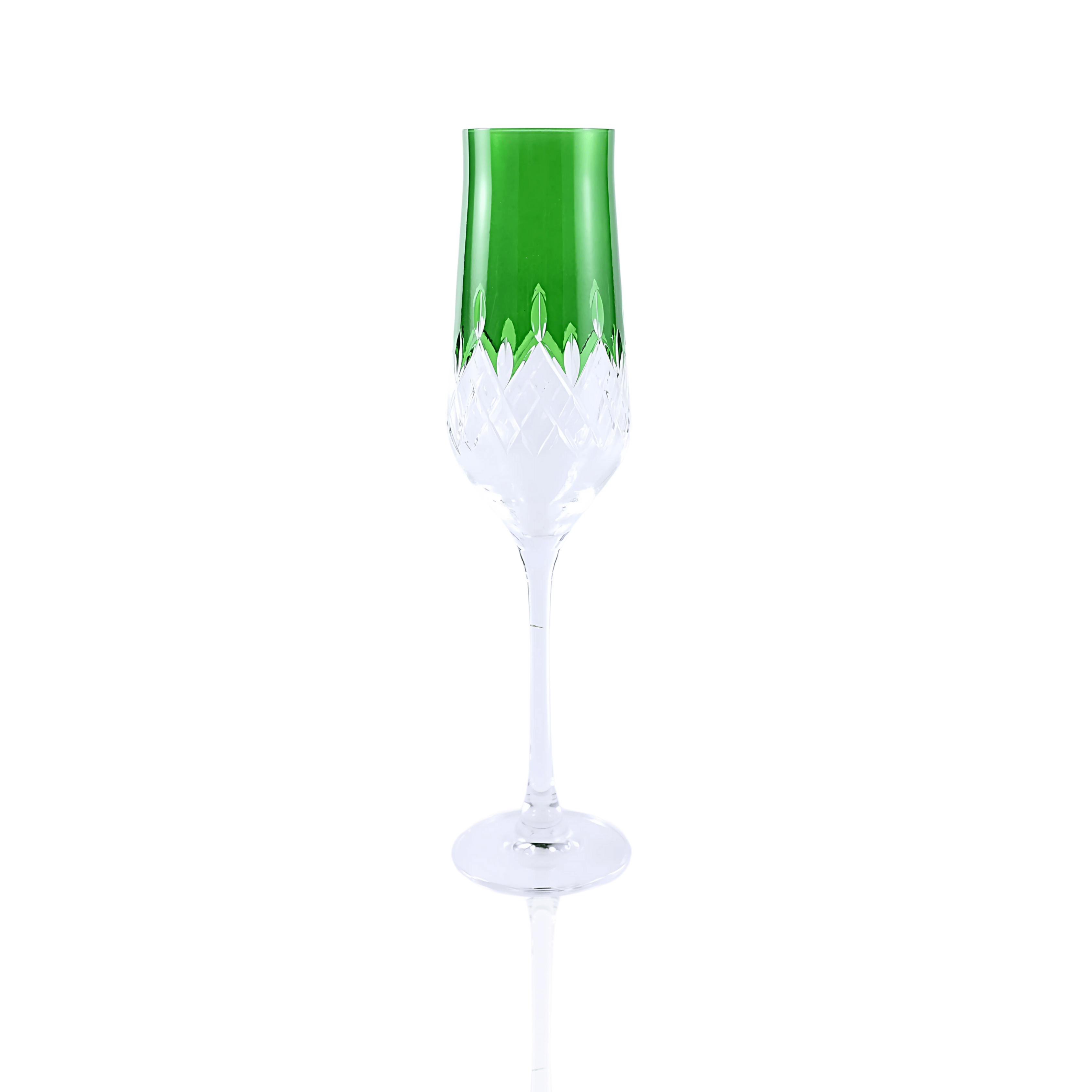 Aria Champagne Flute - Set Of 2 - Margerie Crystal USA