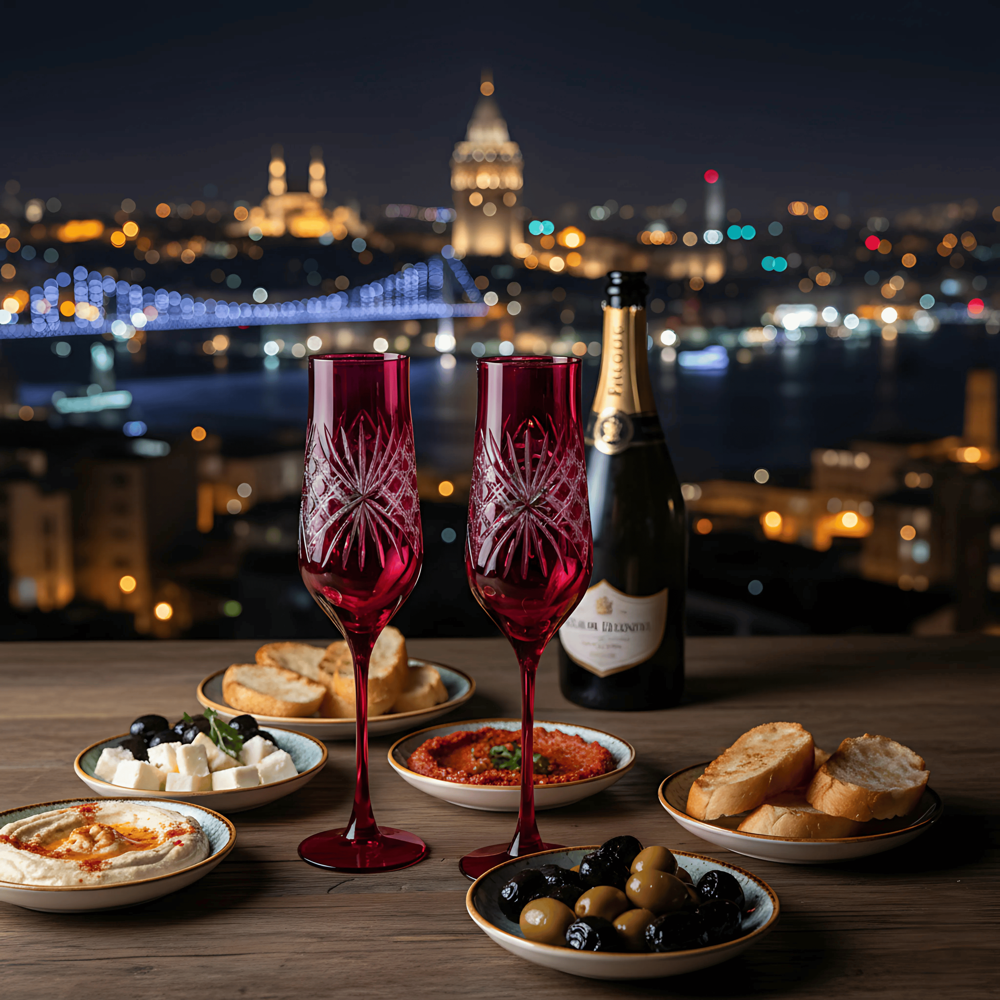 Éclat Champagne Flute - Set Of 2 - Margerie Crystal USA