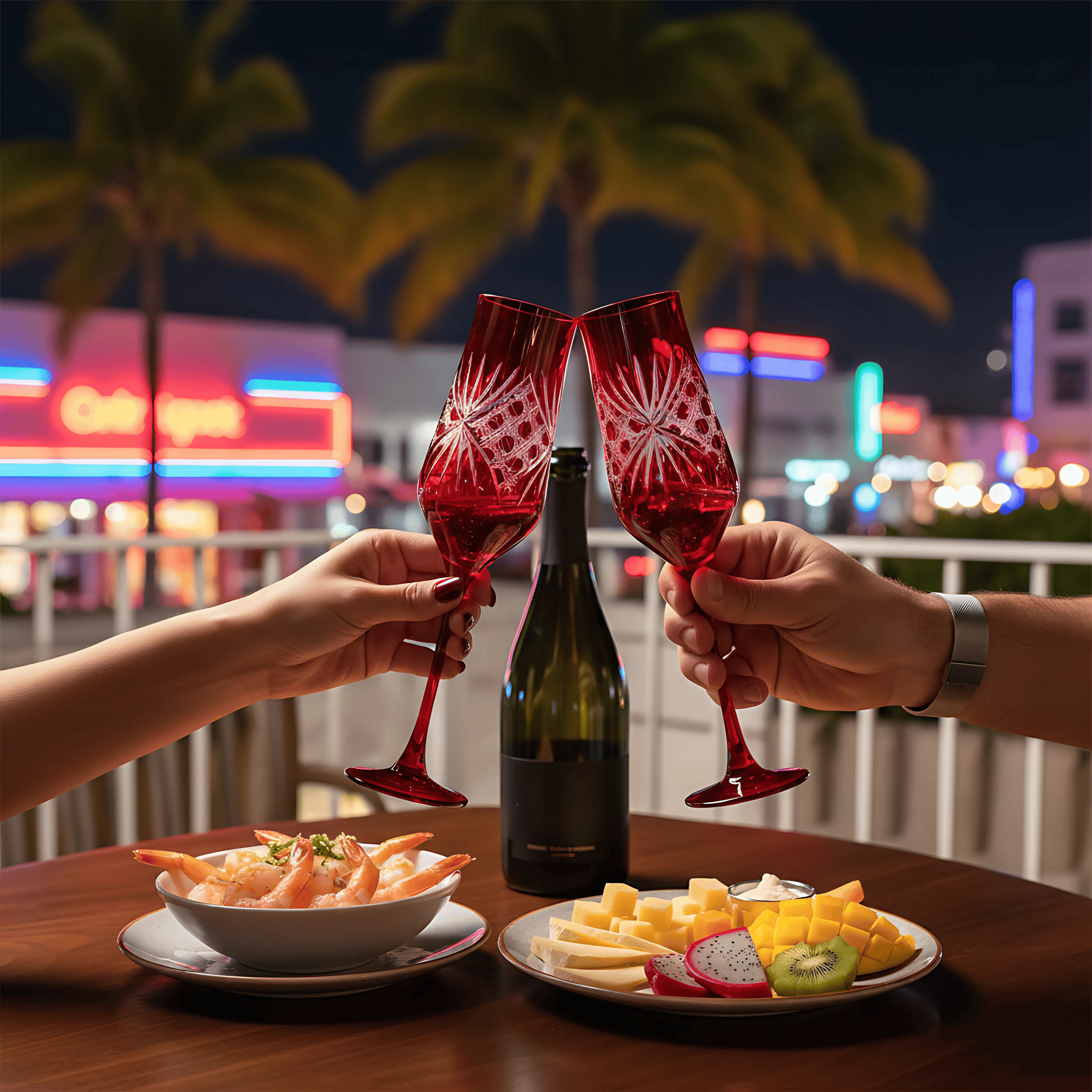 Éclat Champagne Flute - Set Of 2 - Margerie Crystal USA