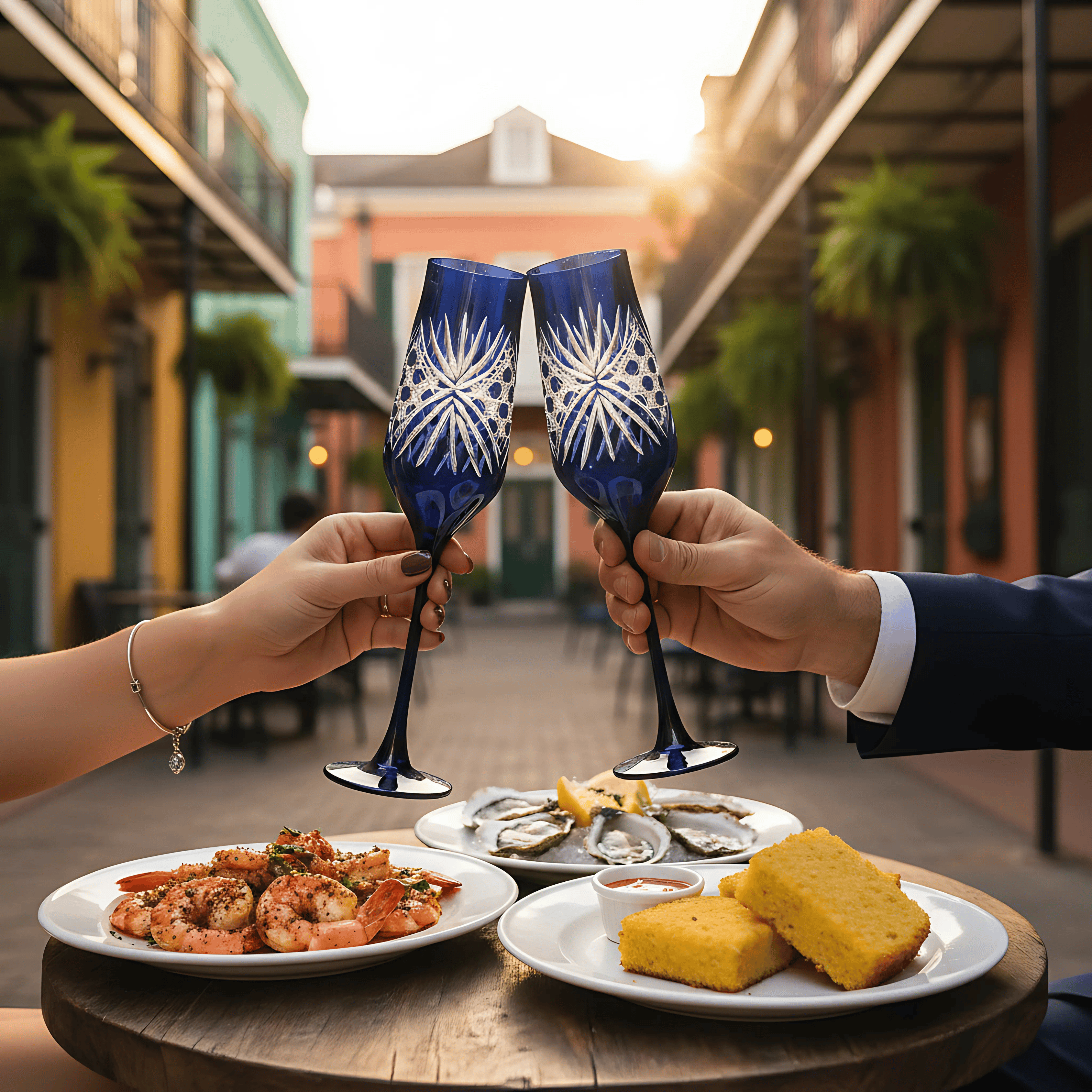 Éclat Champagne Flute - Set Of 2 - Margerie Crystal USA