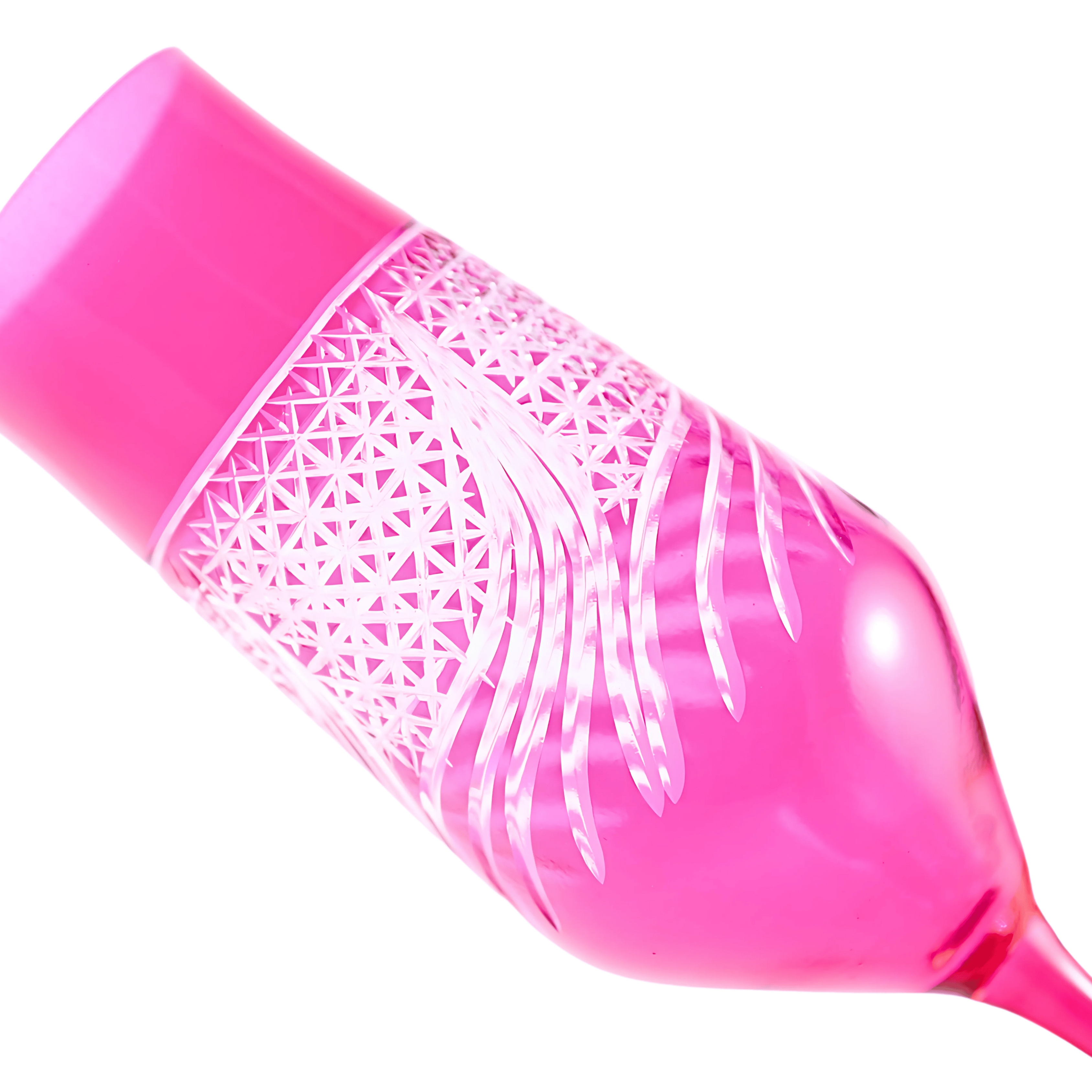 Aurora Champagne Flute - Set Of 2 - Margerie Crystal USA