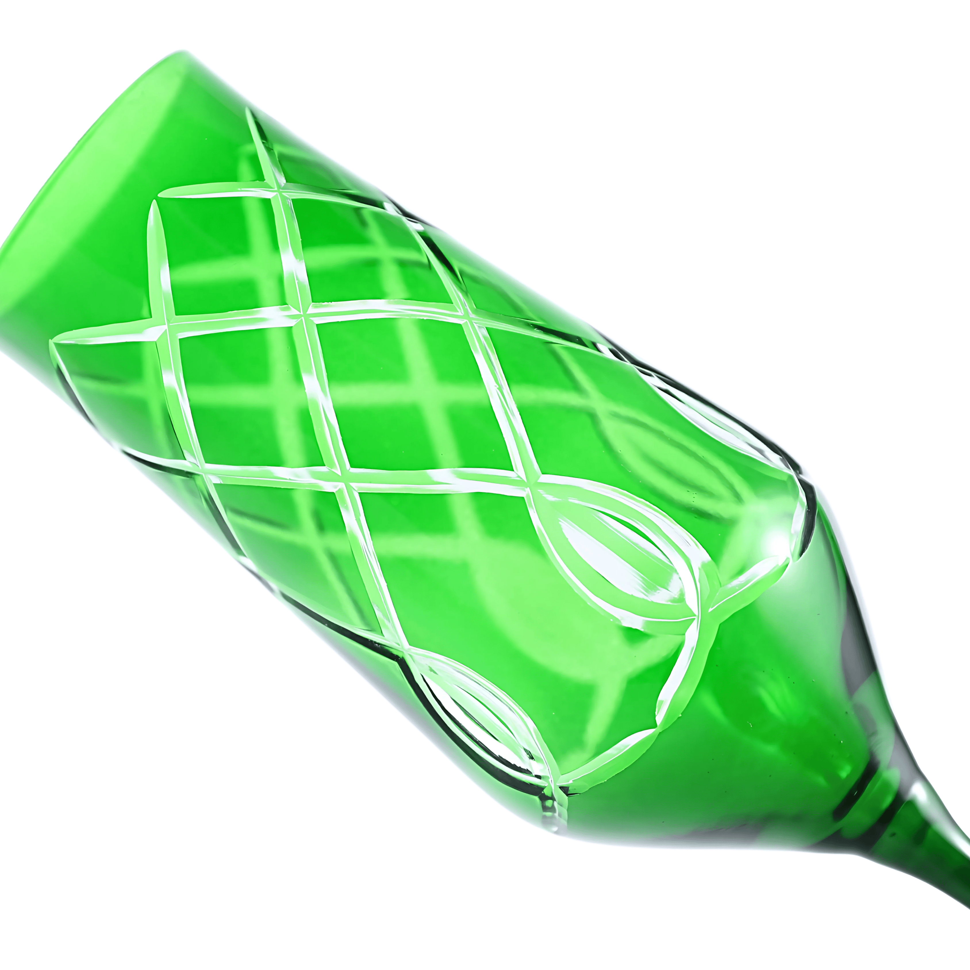 Heritage Champagne Flute - Set Of 2 - Margerie Crystal USA