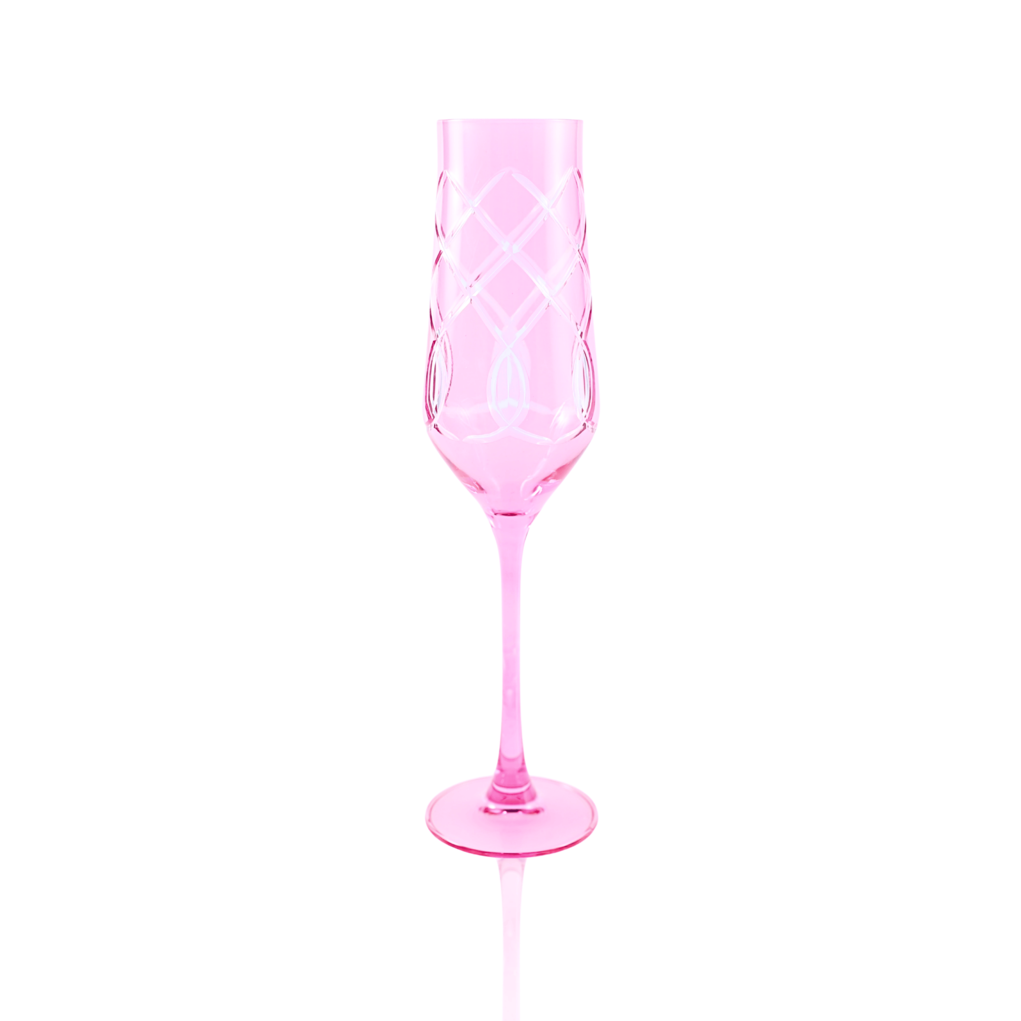 Heritage Champagne Flute - Set Of 2 - Margerie Crystal USA