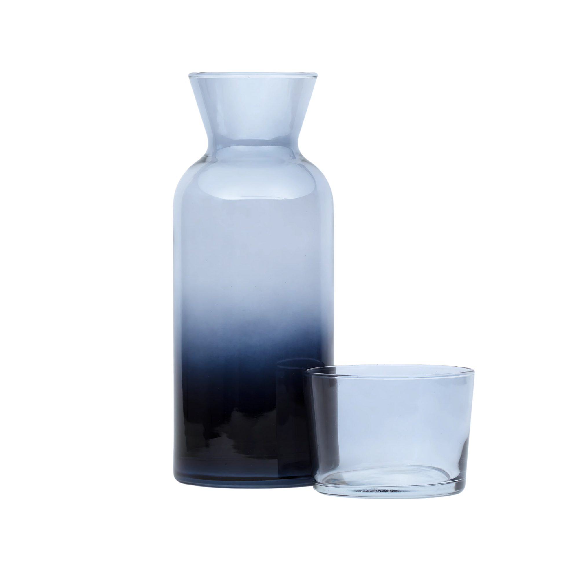 Colored Bedside Carafe - Margerie Crystal USA