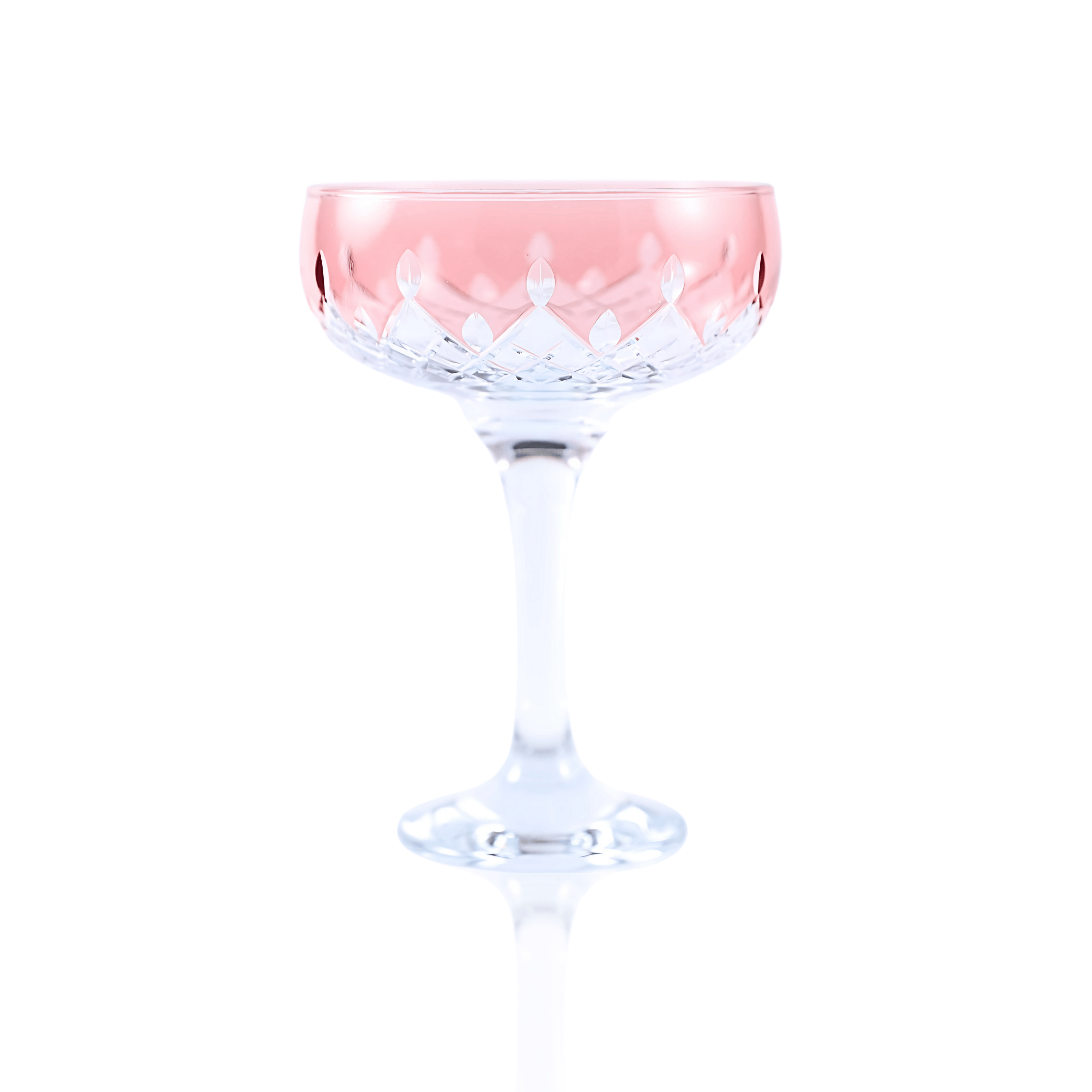Aria Champagne Coupe - Set Of 2 - Margerie Crystal USA
