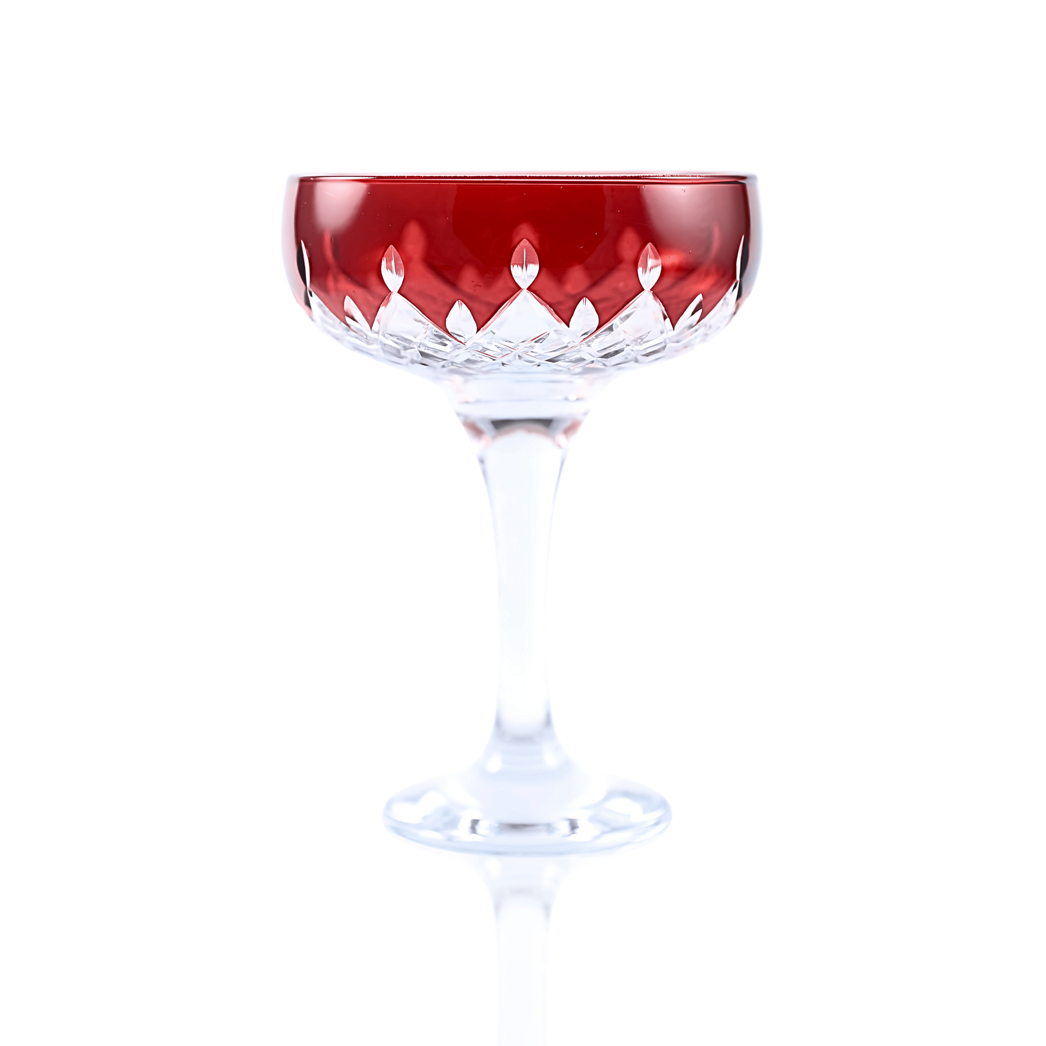 Aria Champagne Coupe - Set Of 2 - Margerie Crystal USA