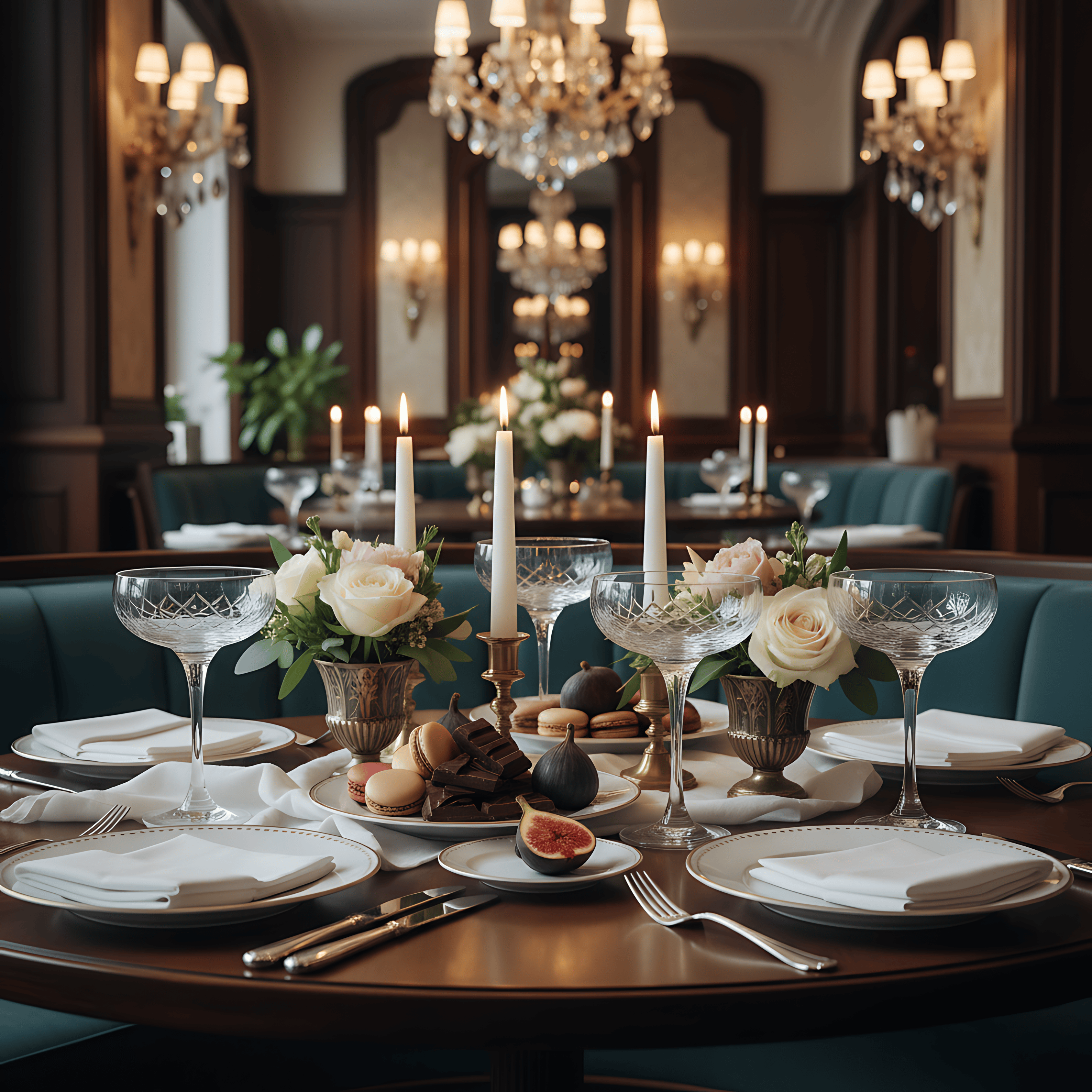 Aria Champagne Coupe - Set Of 2 - Margerie Crystal USA