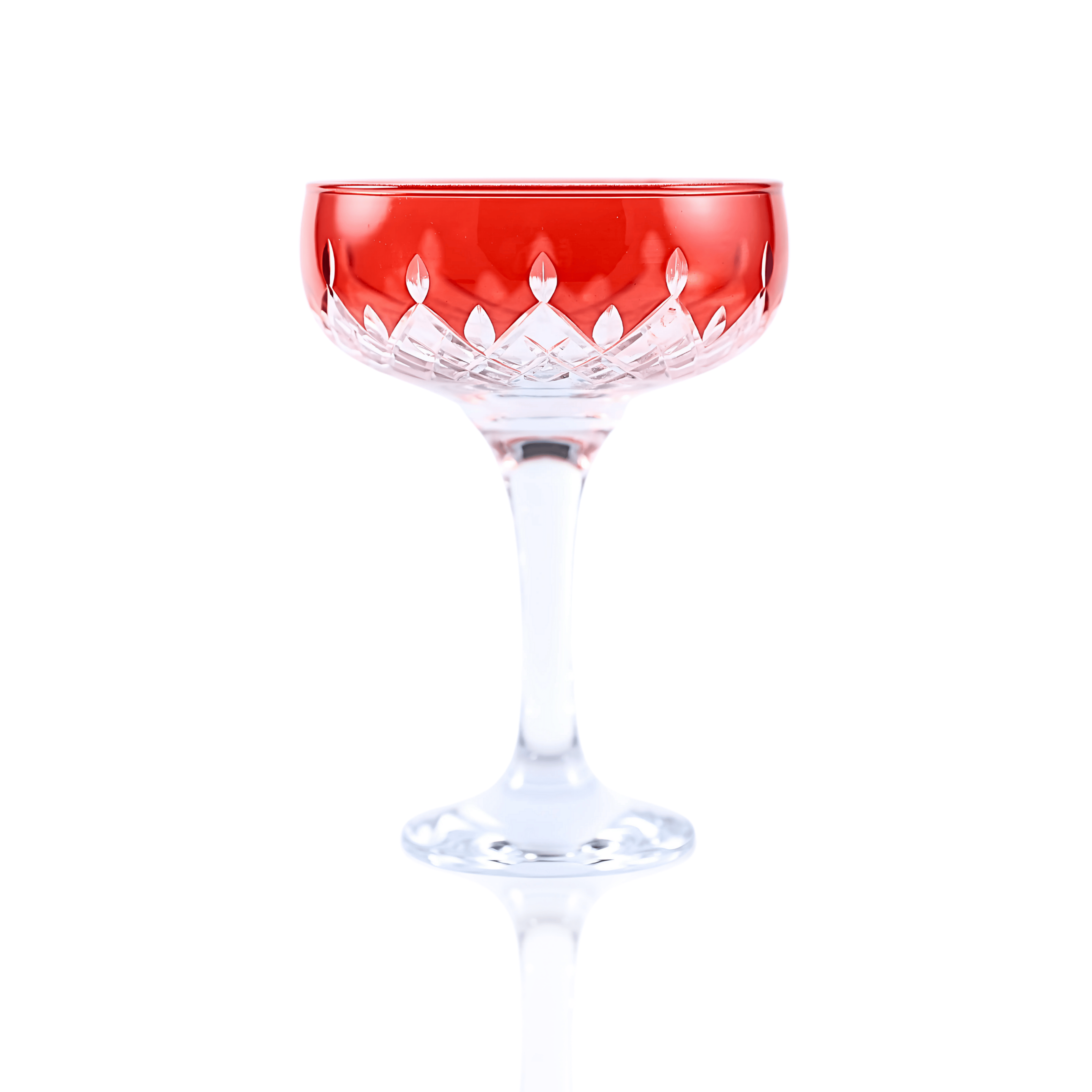 Aria Champagne Coupe - Set Of 2 - Margerie Crystal USA